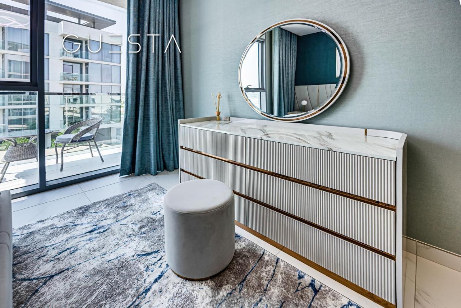 One-Bedroom Apartment with Balcony and Water View