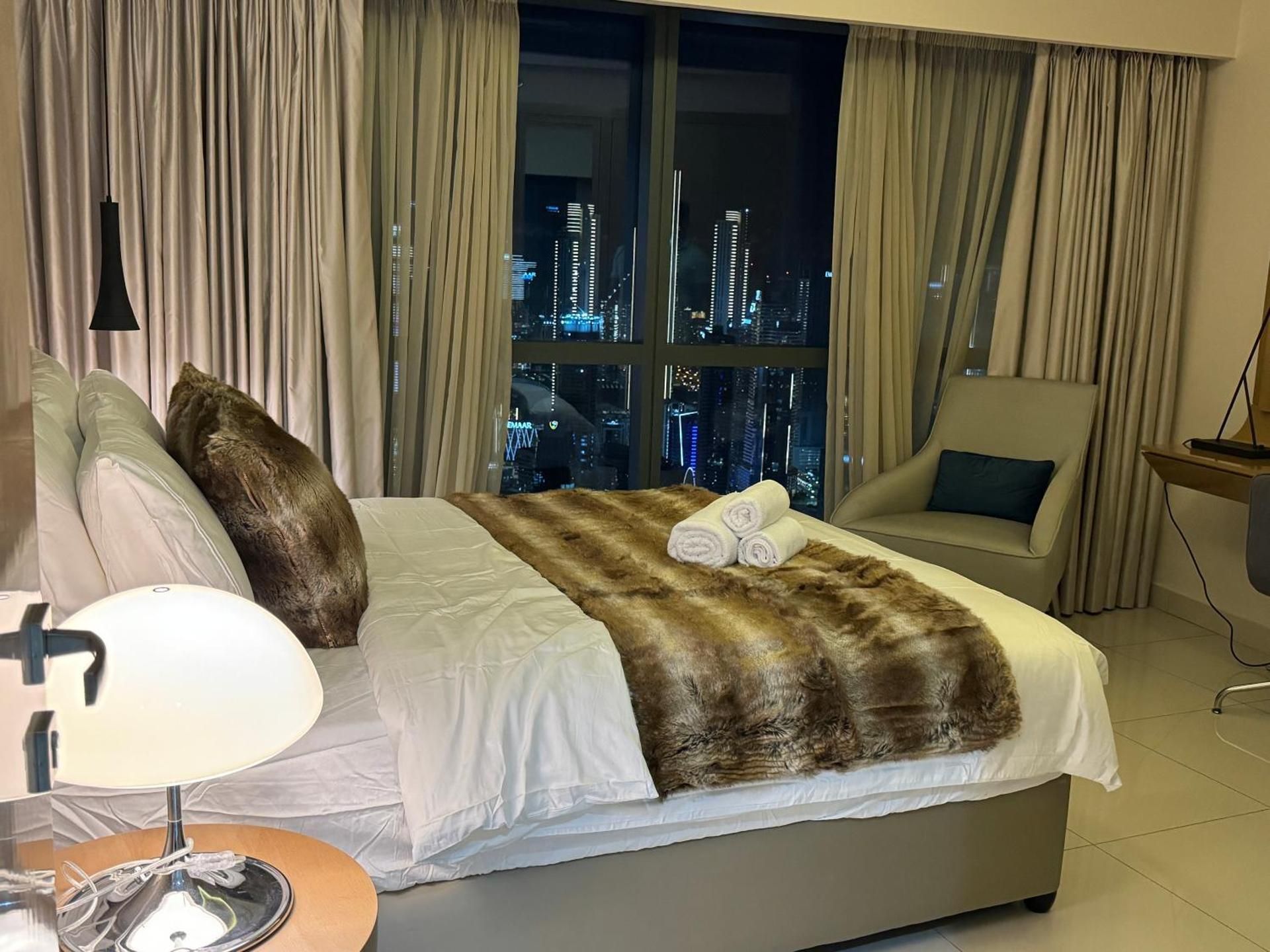 Three-Bedroom Premium Apartment with Balcony