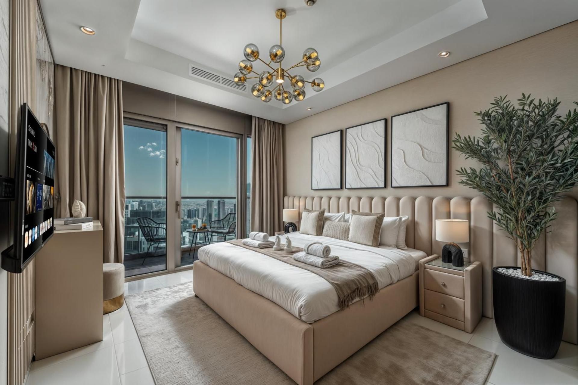 Two-Bedroom Apartment with Partial Ocean View