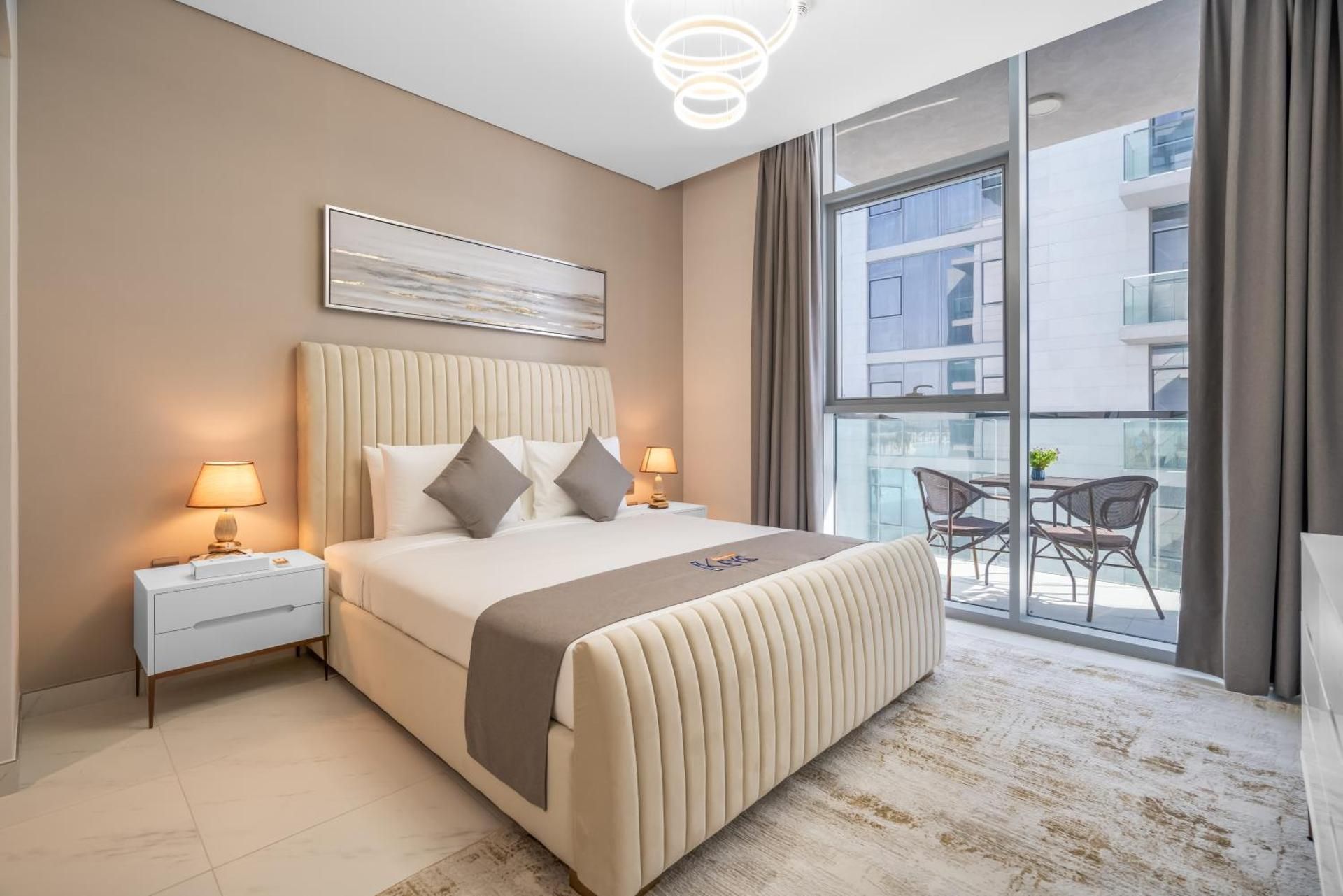 One-Bedroom Apartment with Balcony and City View