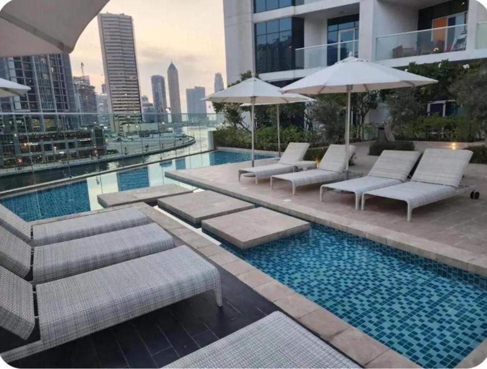 White Sage - Designer Studio with Canal View & Largest Balcony