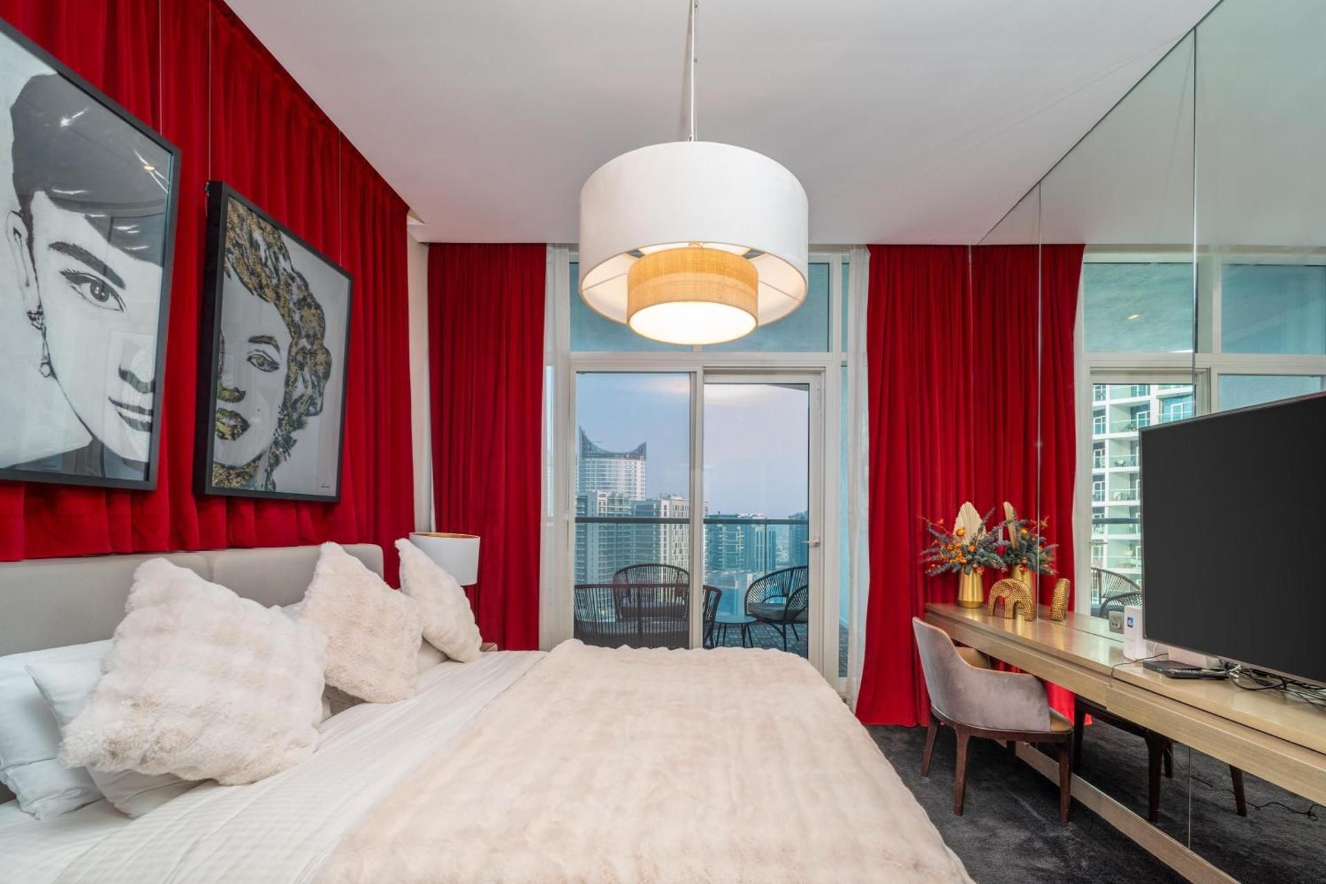 White Sage - Designer Studio with Canal View & Largest Balcony