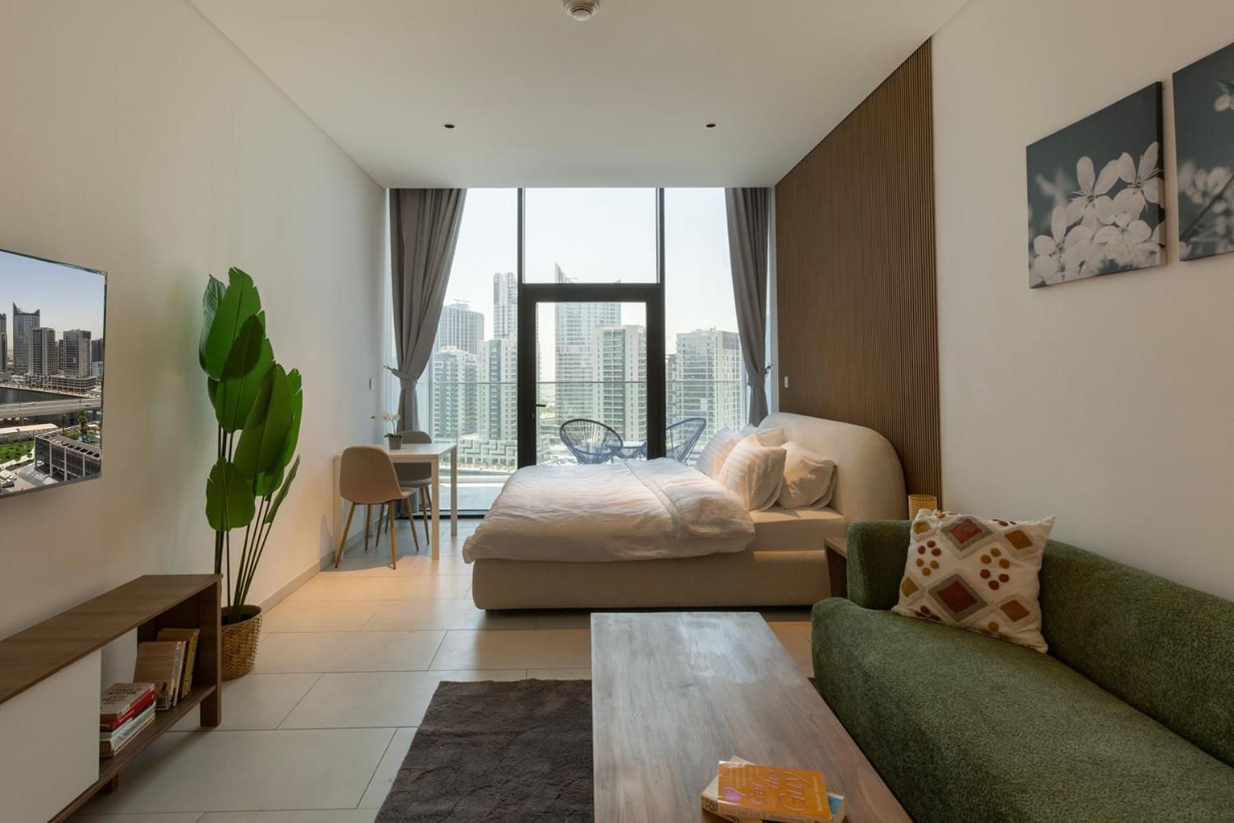 One-Bedroom Apartment with River View