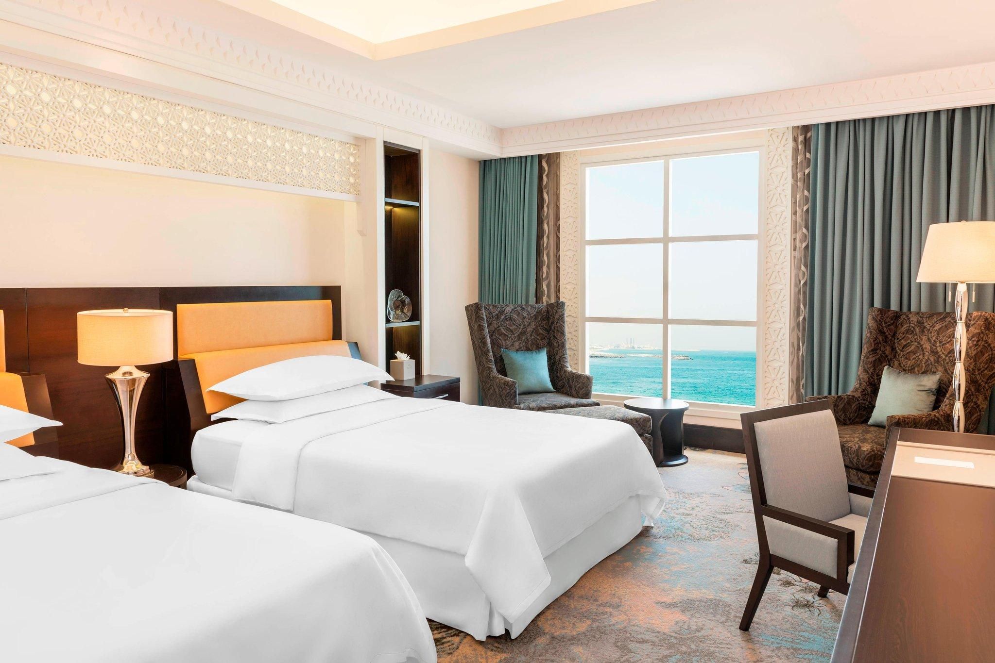 Superior Deluxe Sea View, Guest room, 2 Double