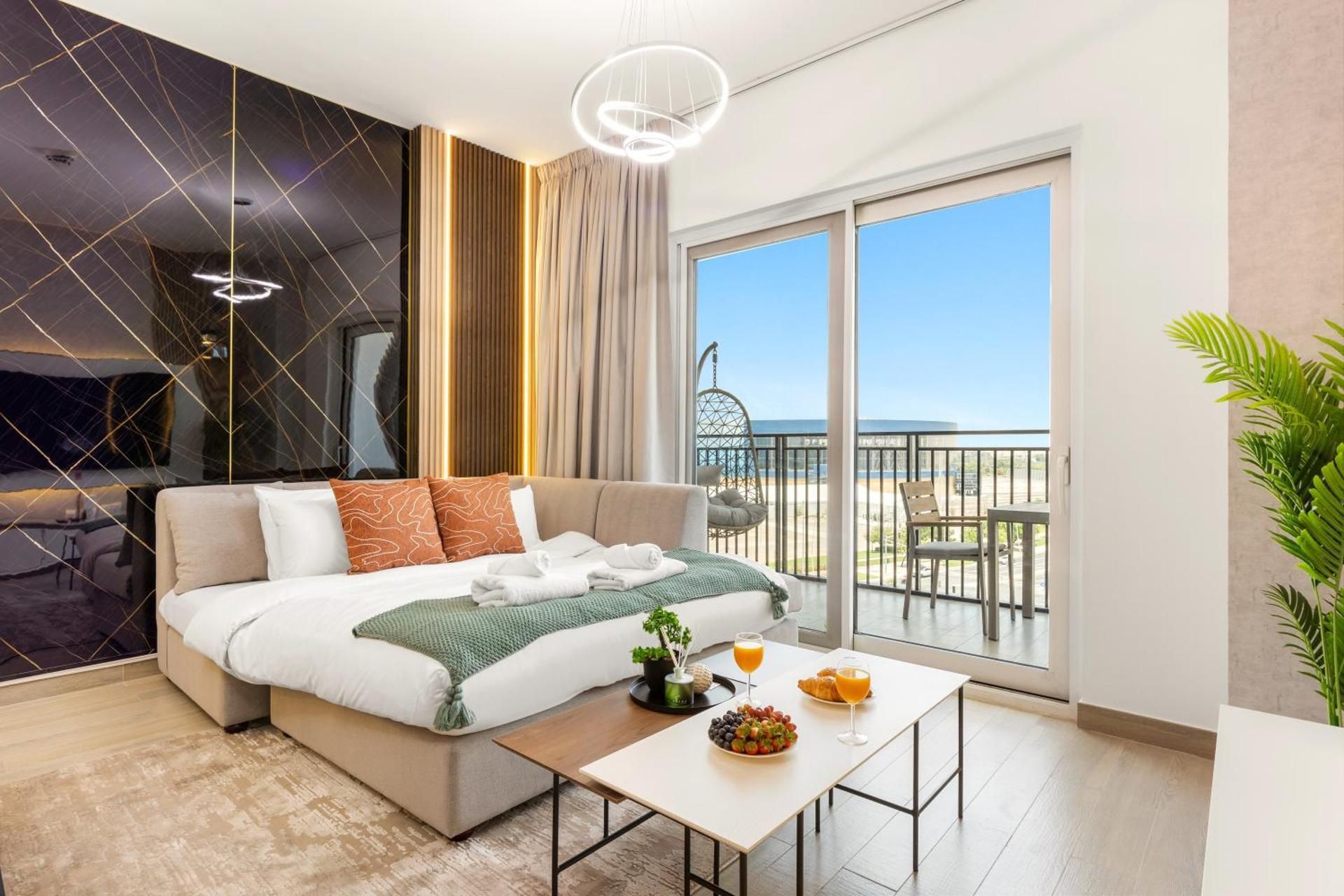 Apartment with View and Balcony