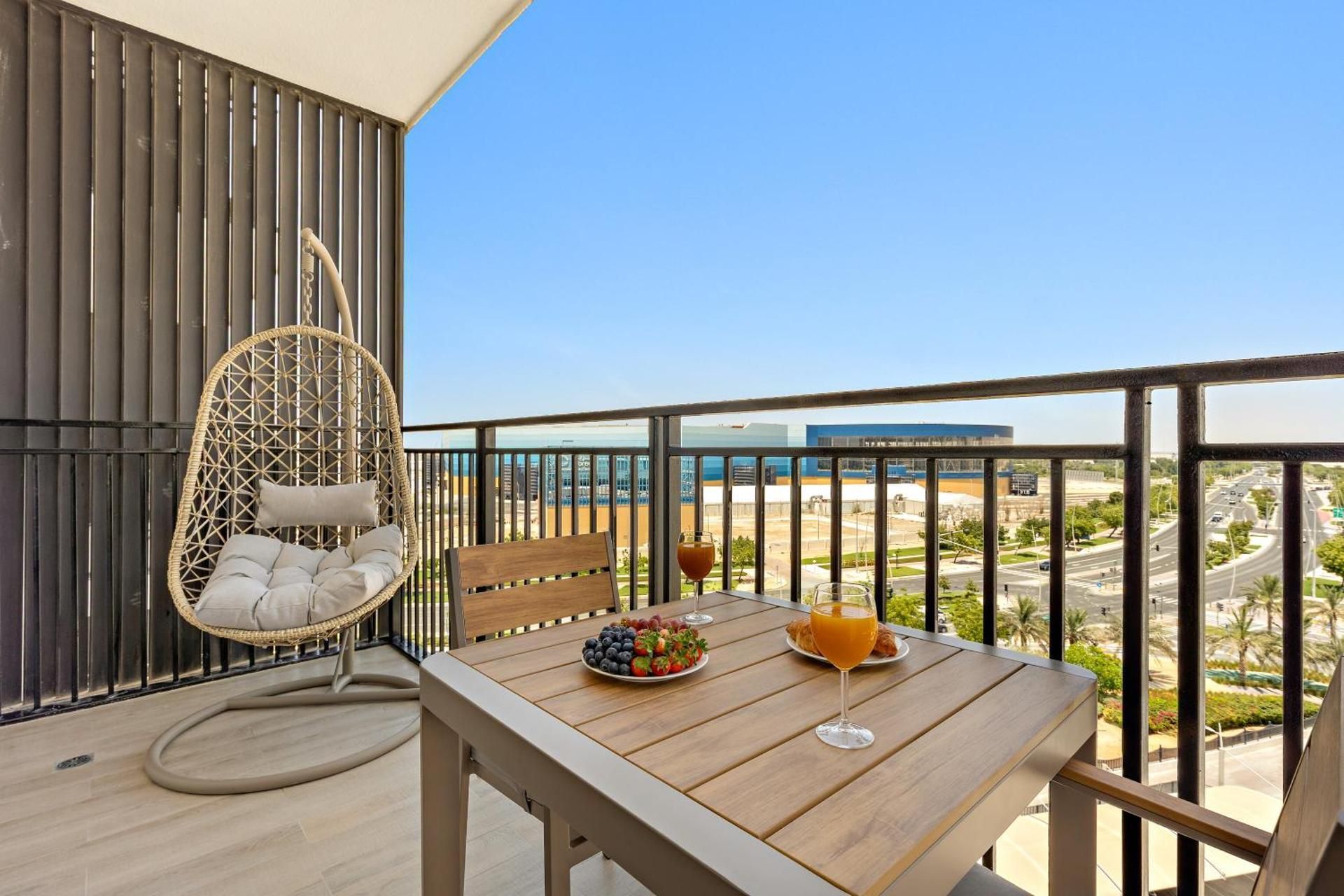Apartment with View and Balcony