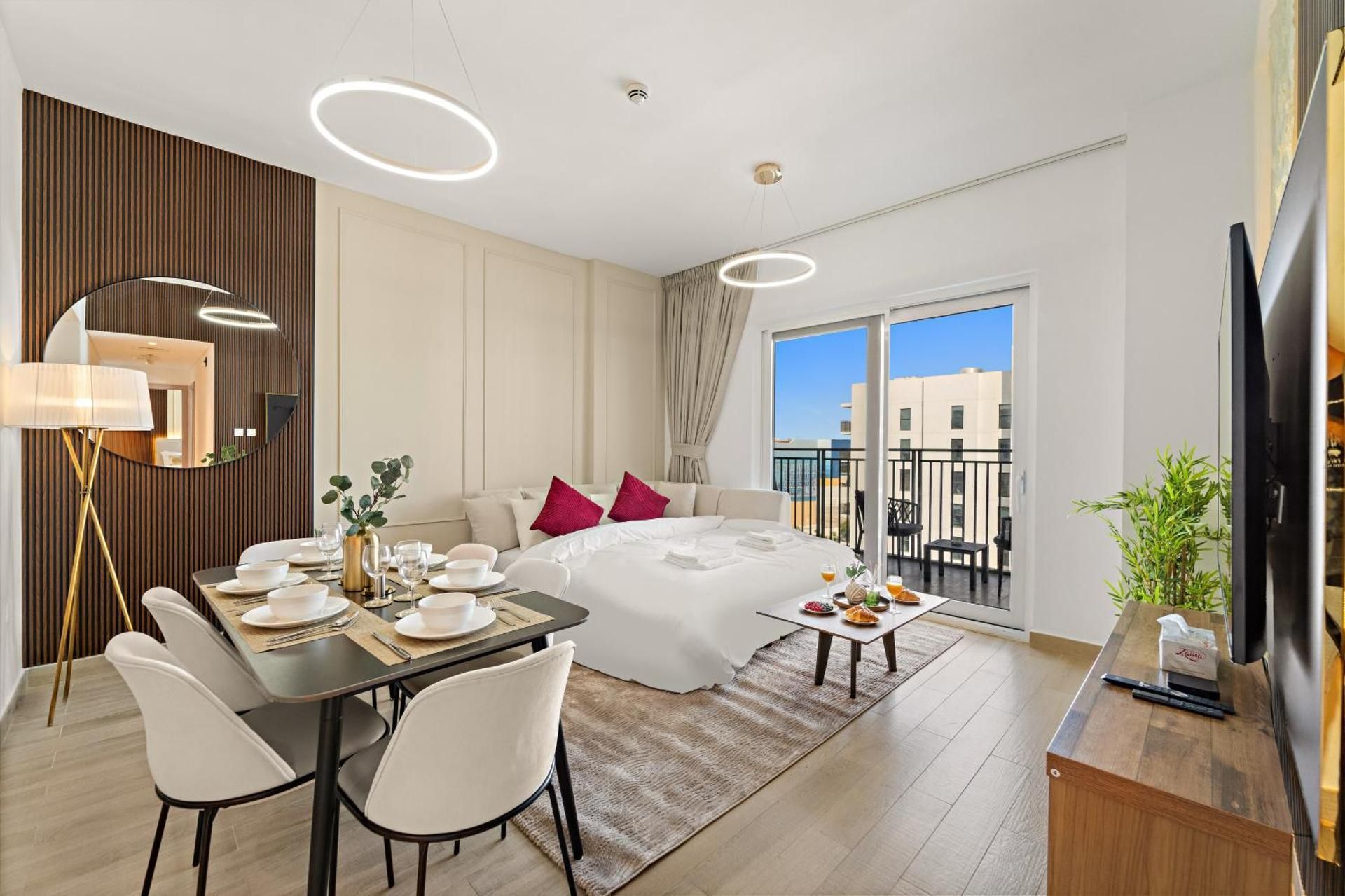 Two-Bedroom Apartment with Balcony