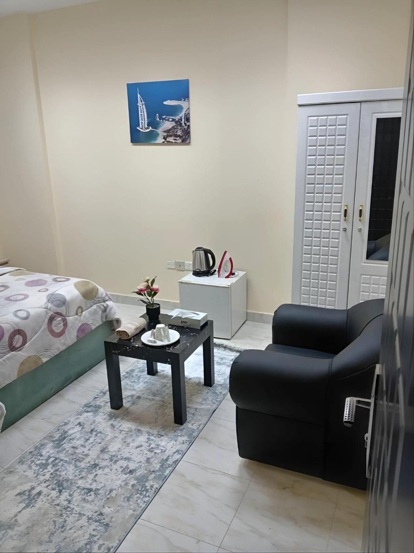 Family Room with Shared Bathroom
