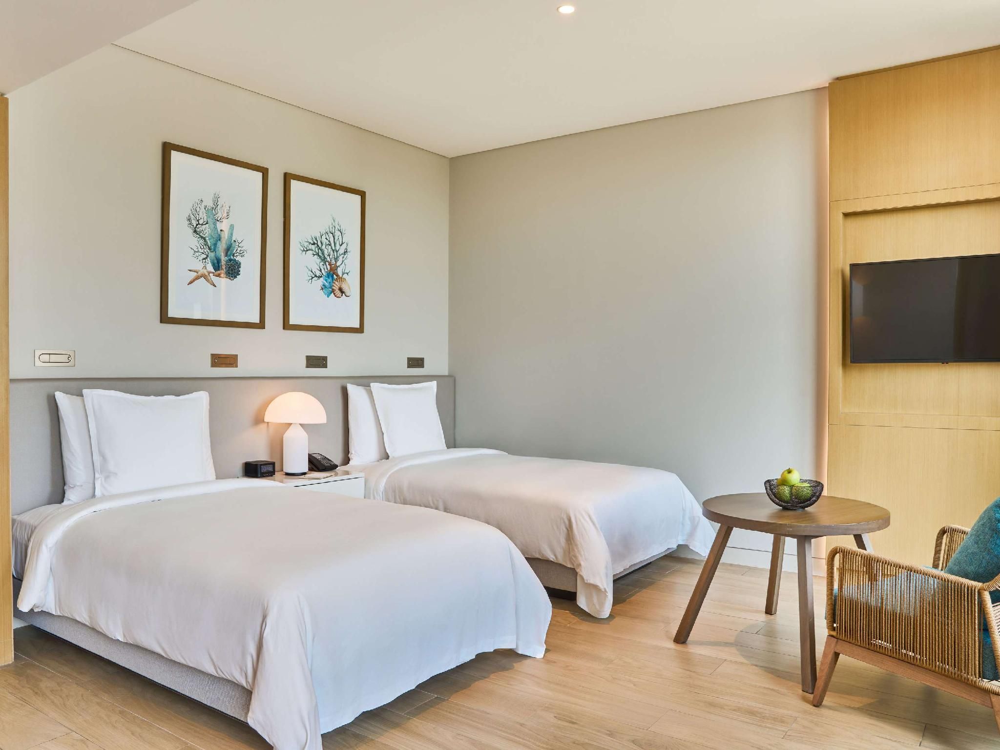Beachfront Junior Suite with Private Terrace - 02 Single Bed