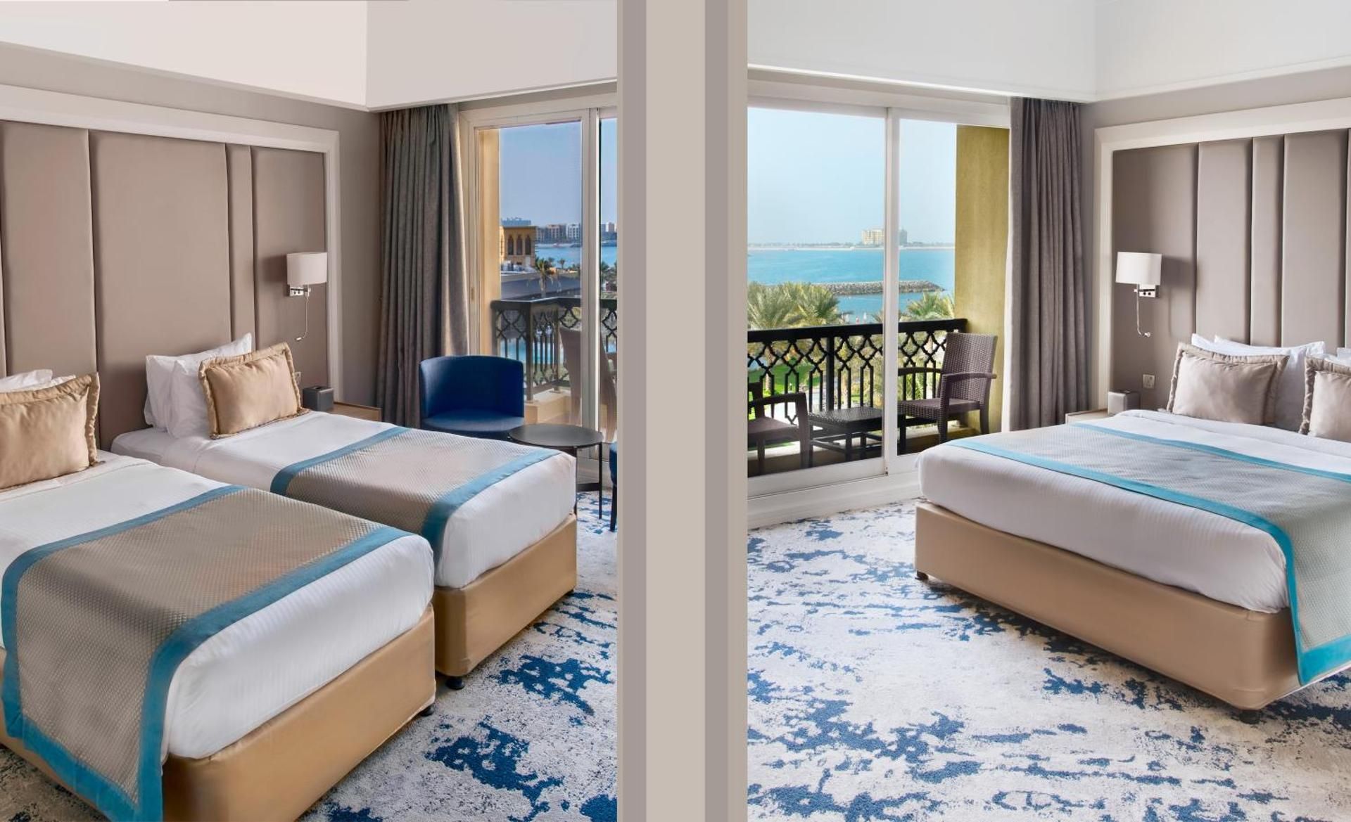 Interconnecting Family Suite with Garden View