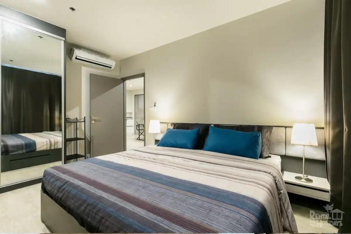 Two-Bedroom Apartment with Balcony