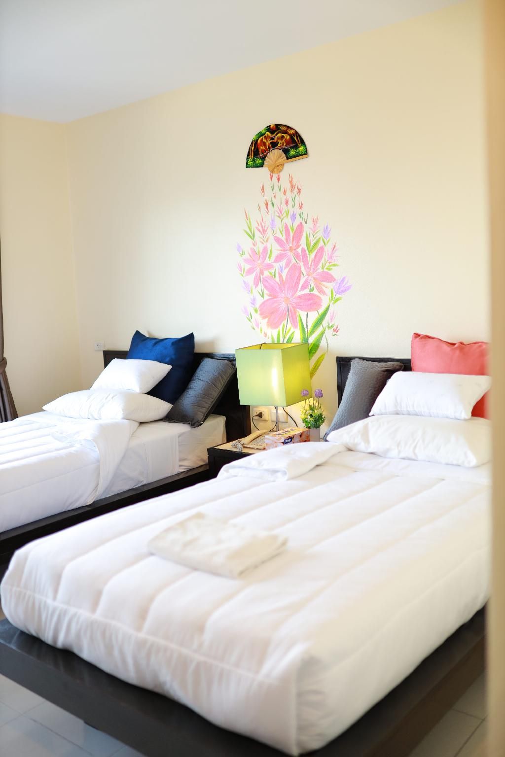Garden View Twin Room with Balcony