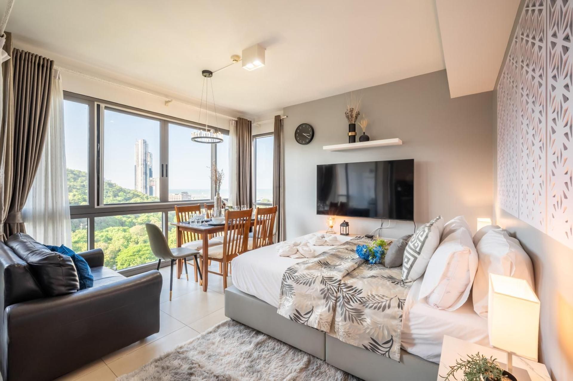 Three-Bedroom Apartment with Sea View