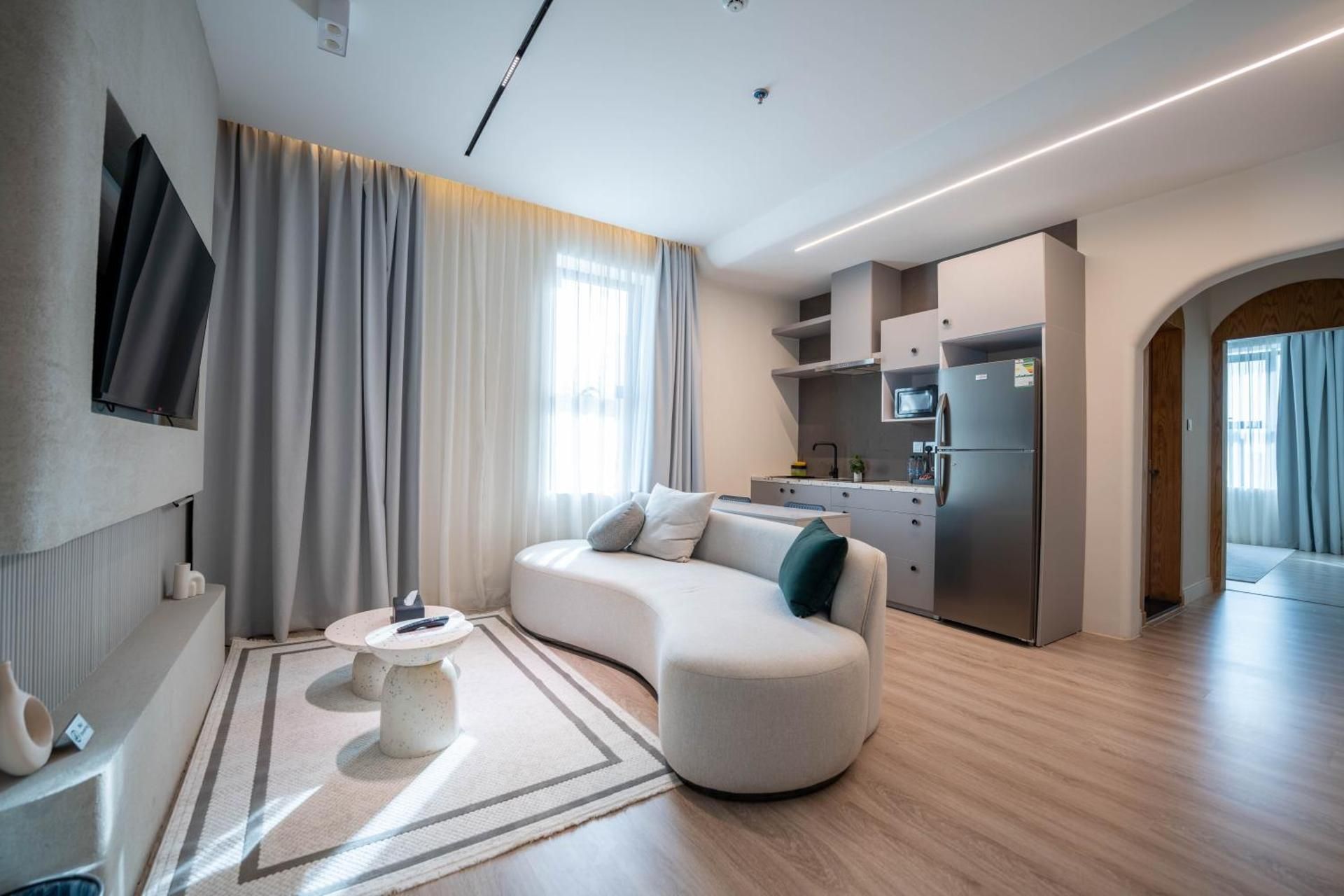 Rohb Al Narjis - رحب النرجس Deluxe One-Bedroom Apartment 3