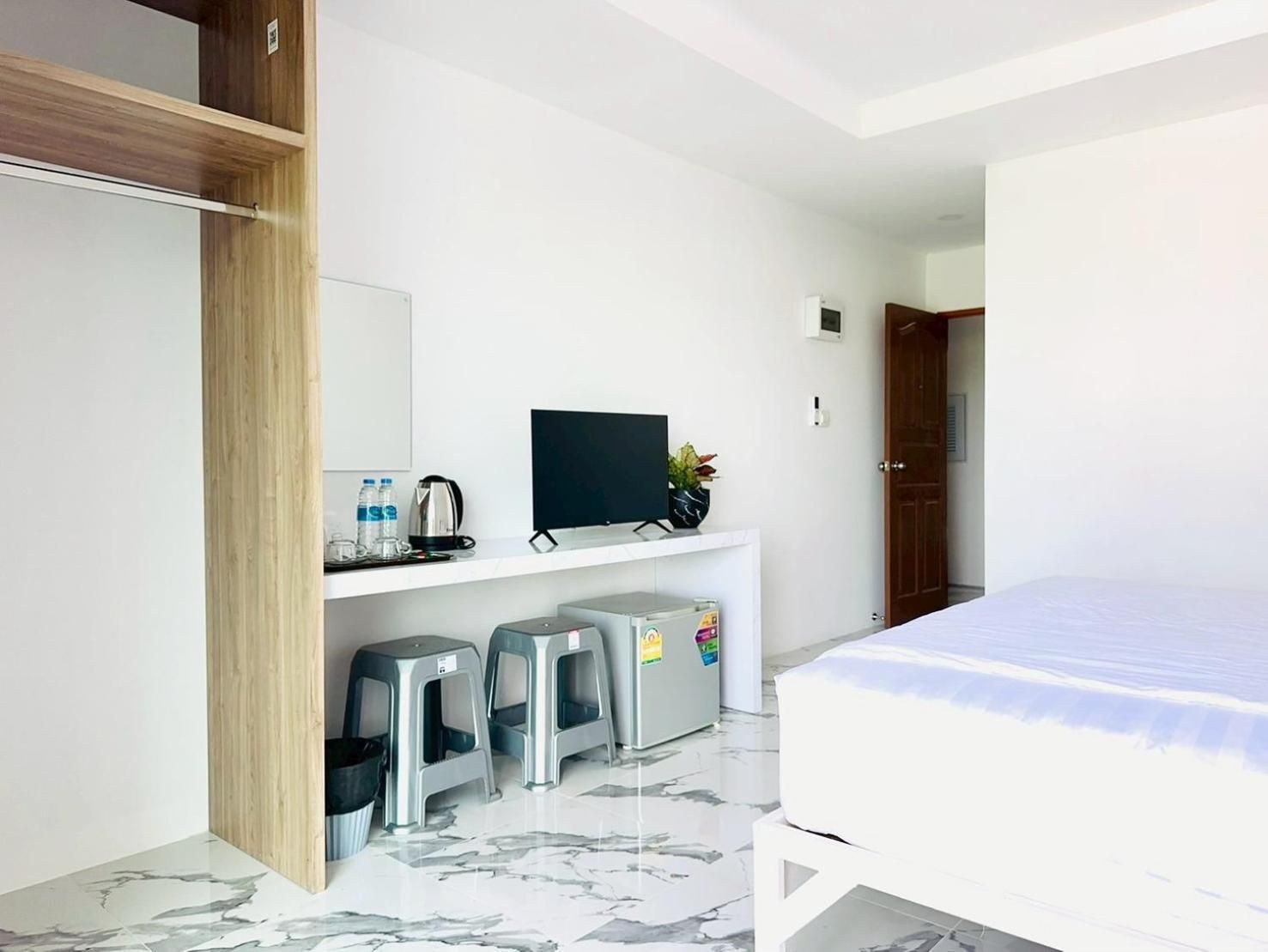 Dm สัตหีบ อู่ตะเภา สนามกีฬาราชนาวีสัตหีบ Budget Double Room 2