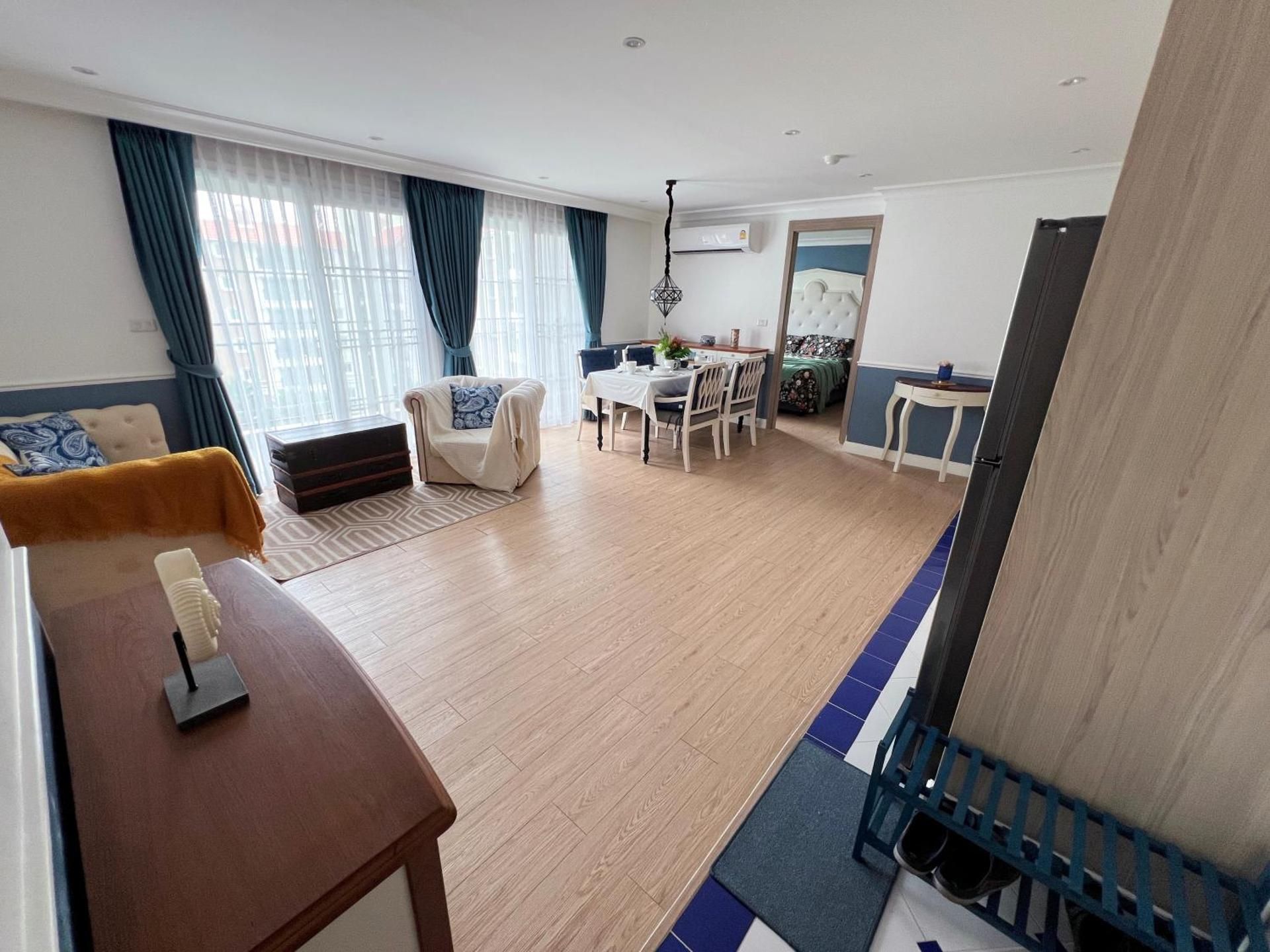 Two-Bedroom Apartment with Balcony