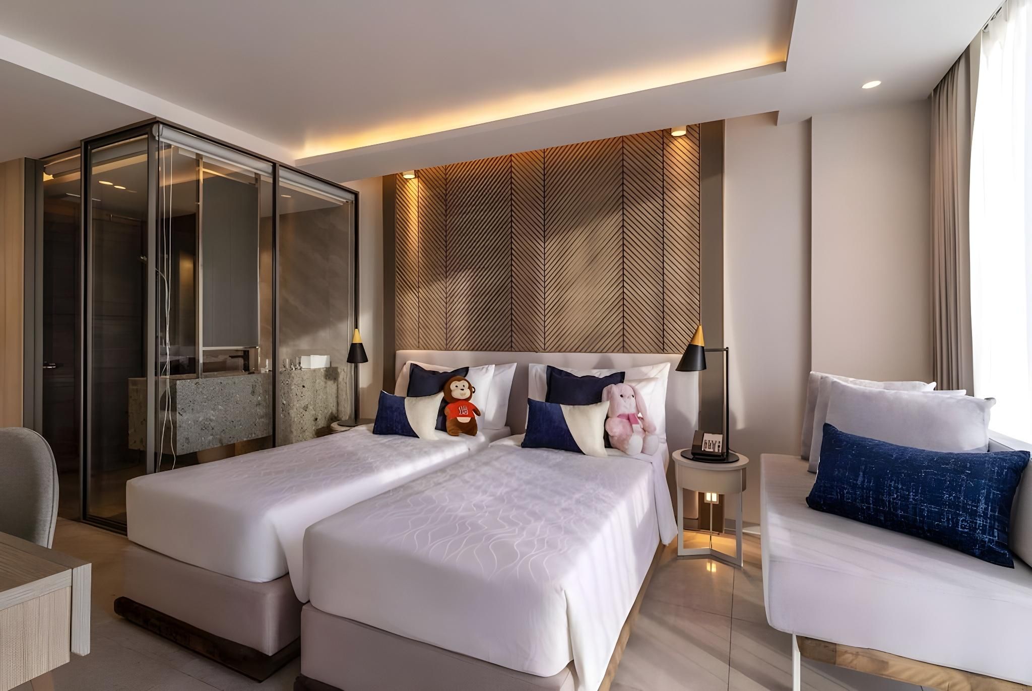 2 Twin Beds, Superior Room, Balcony, Non-Smoking