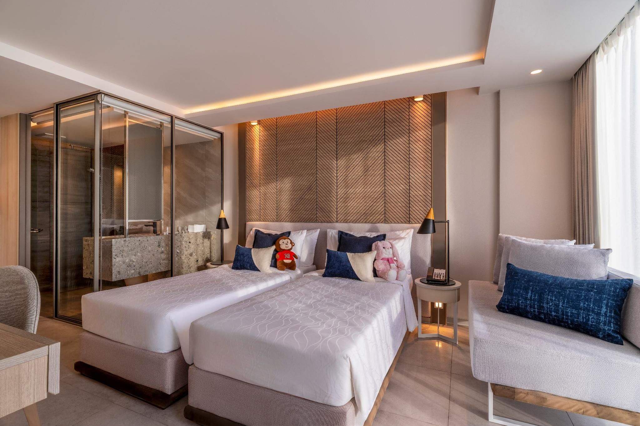 2 Twin Beds, Superior Room Non-Smoking