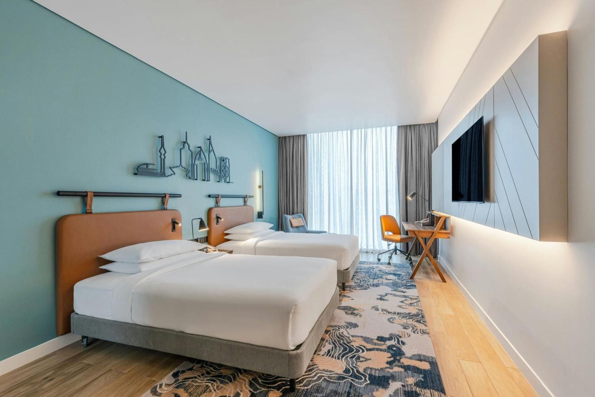 Deluxe Twin Room with City View