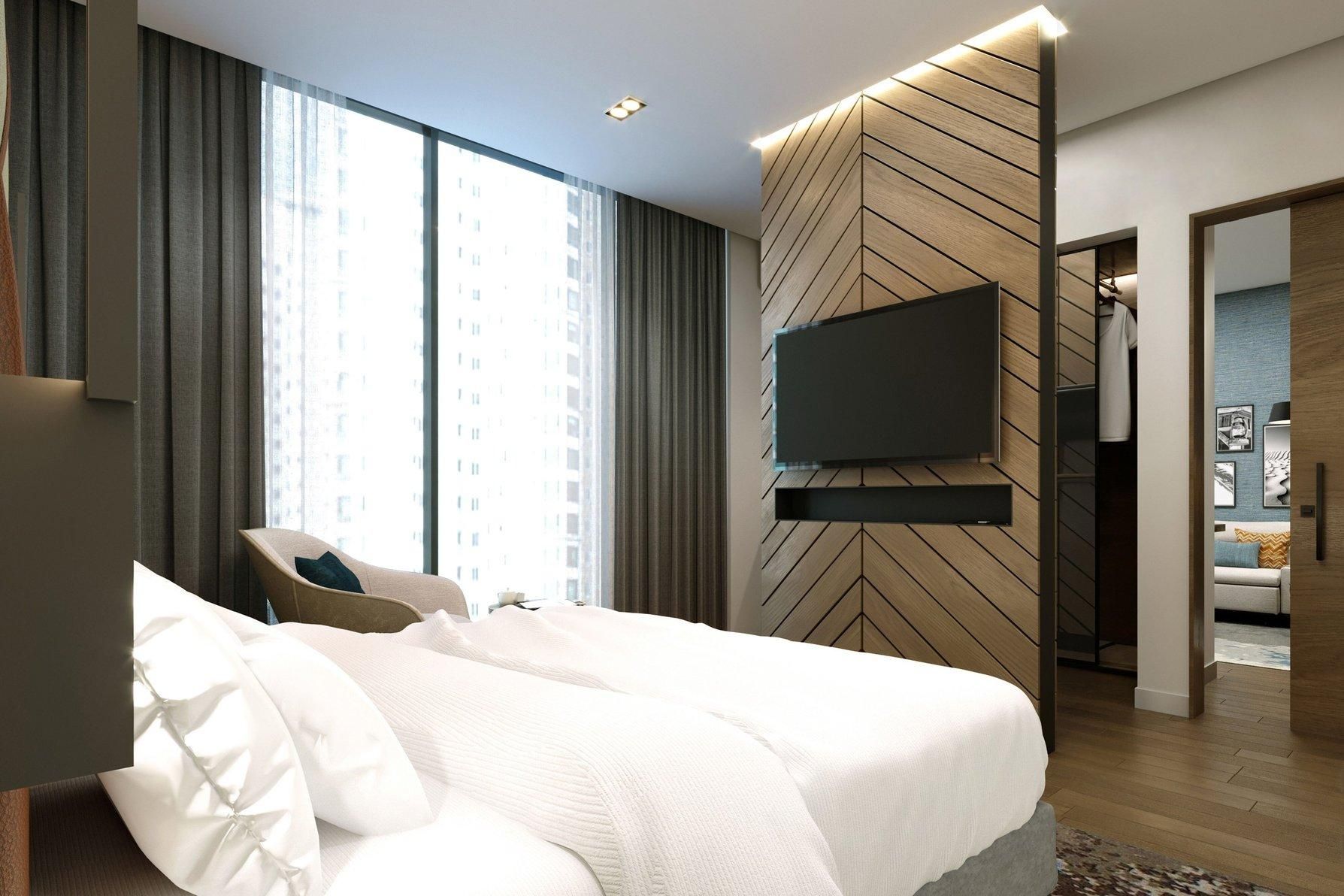 Junior Suite, 1 King, Atrium View