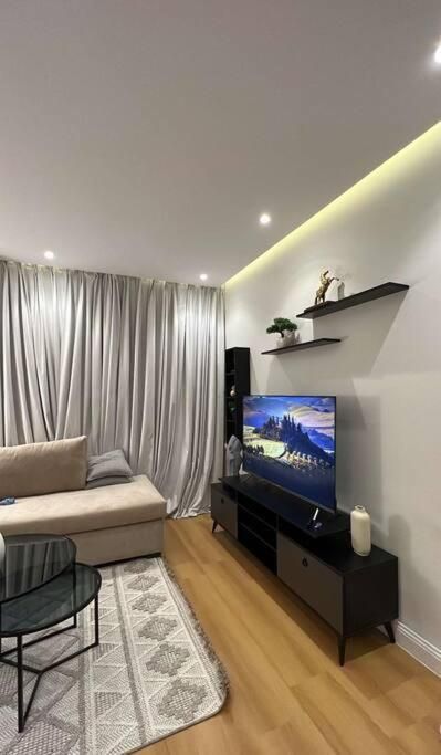 Modern 1BR, 60" 4K TV, Spacious, Self-Entry