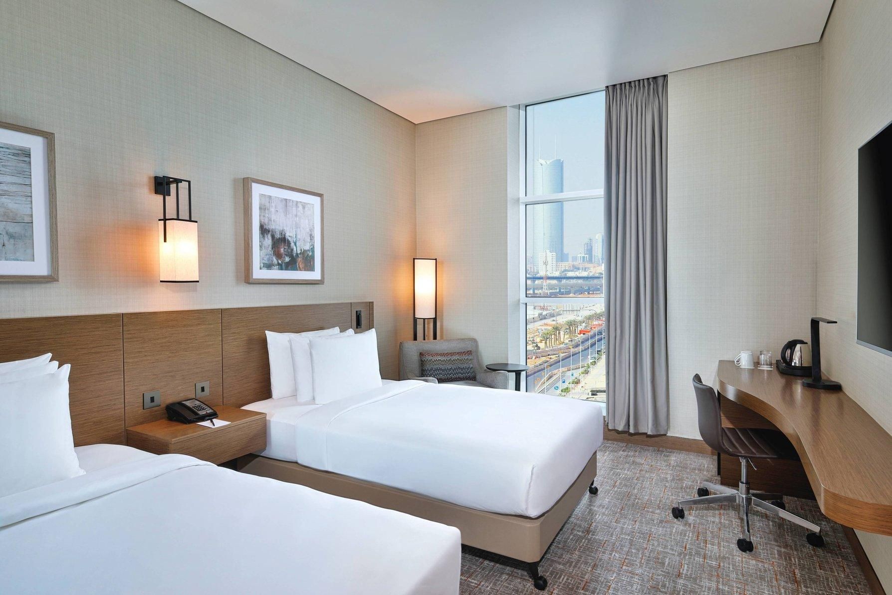 Deluxe, Guest room, 2 Twin, City view