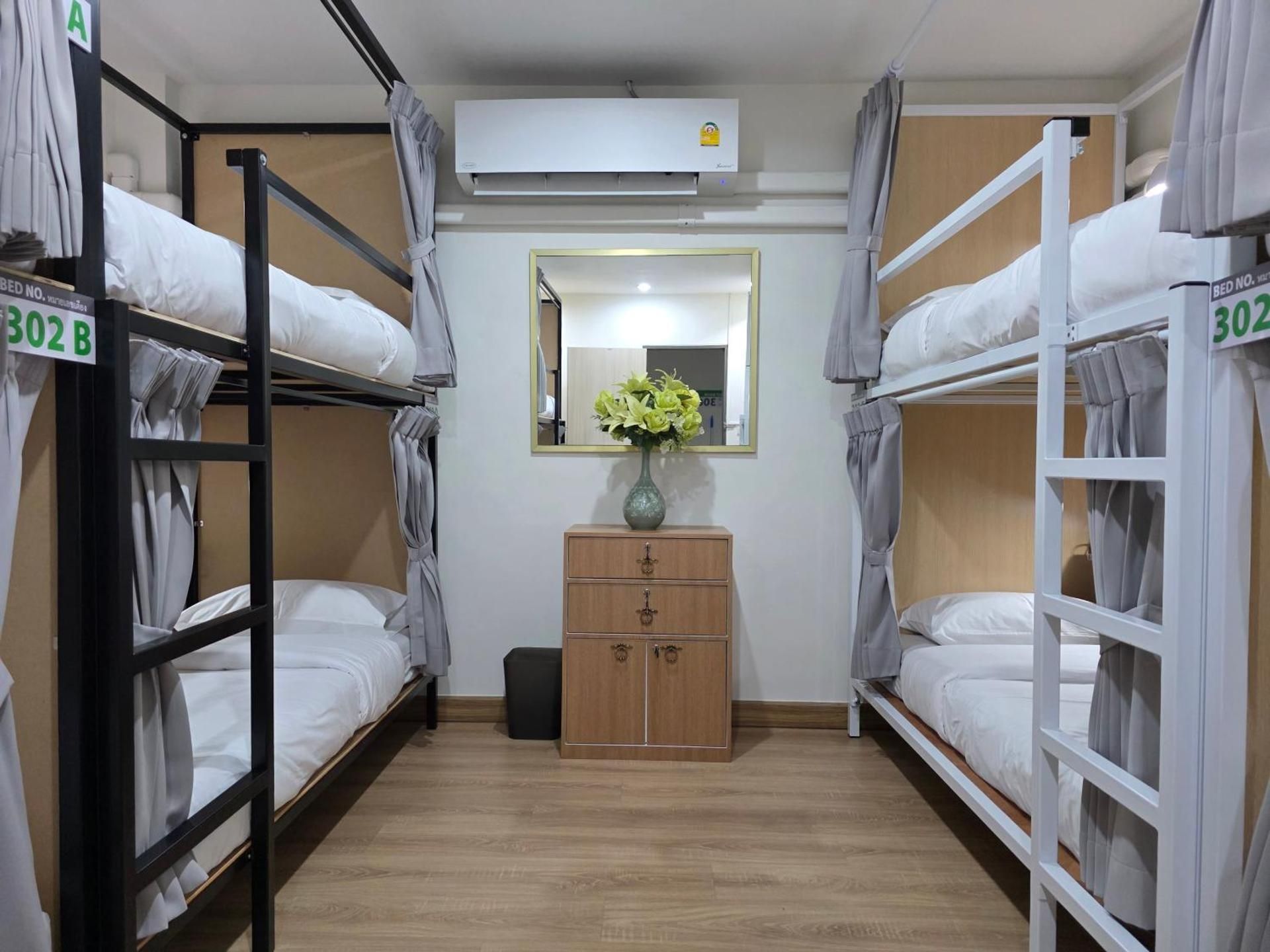 Bed in 4-Bed Female Dormitory Room