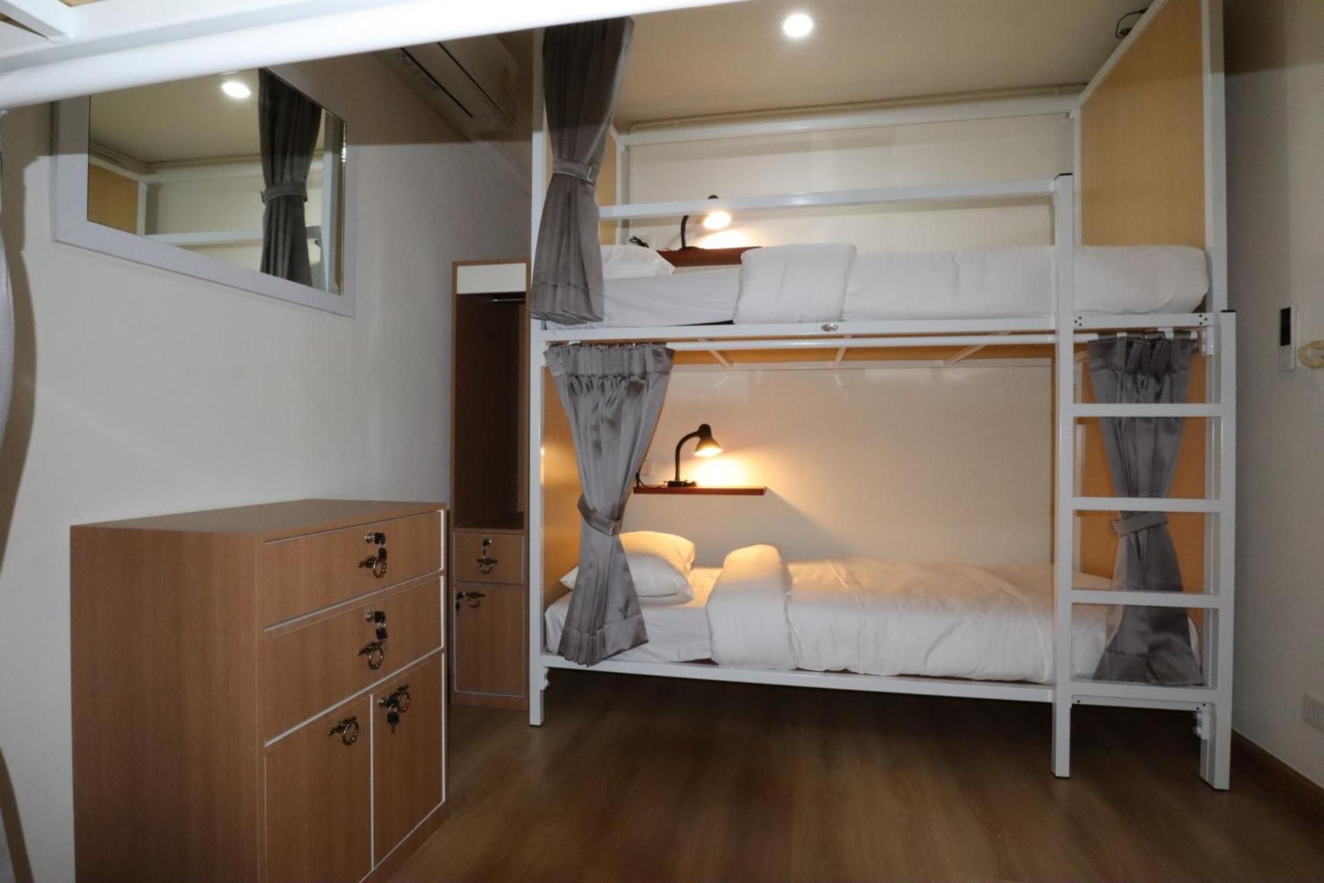 Bed in 4-Bed Male Dormitory Room