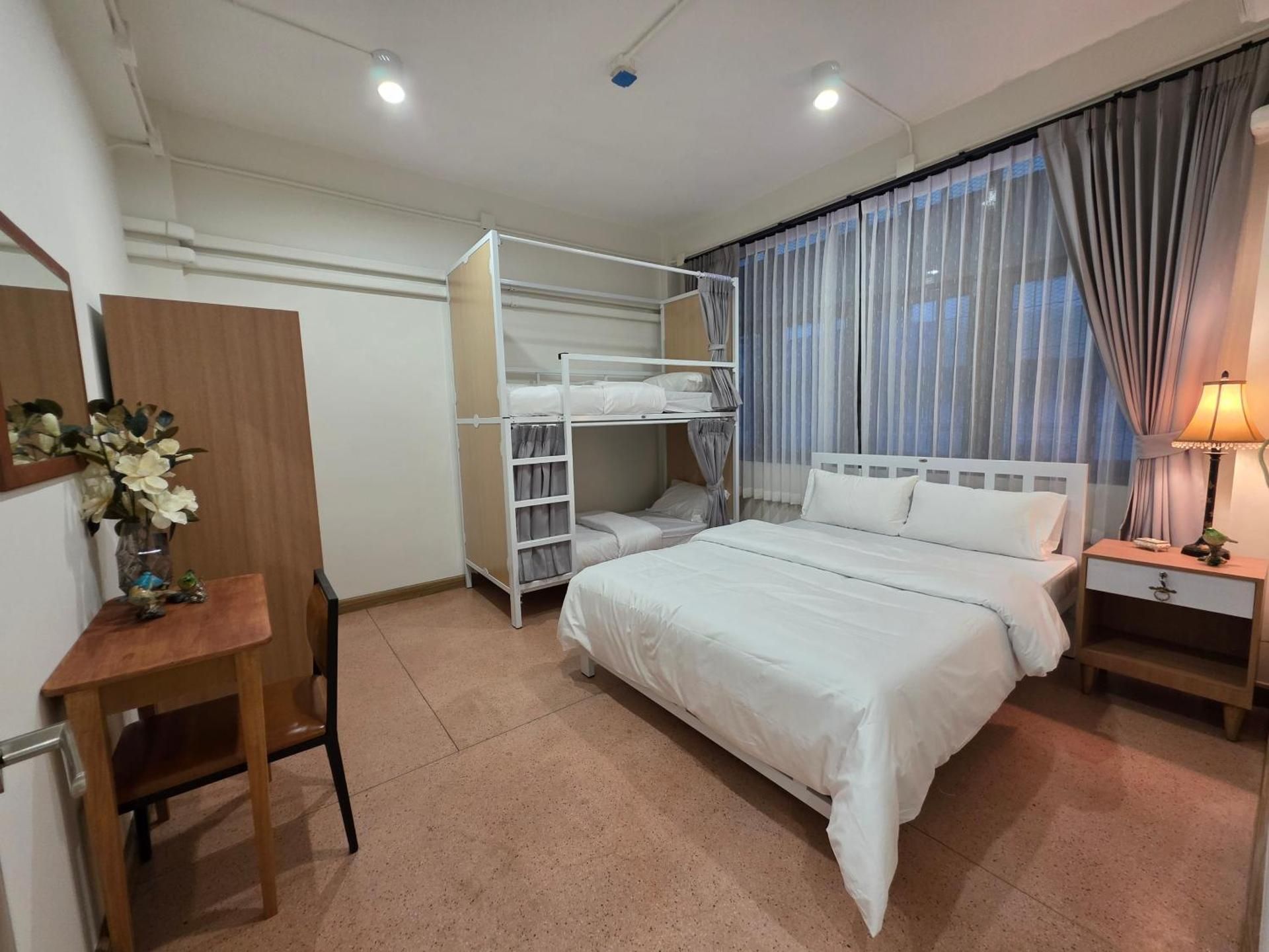 Family Room with Shared Bathroom