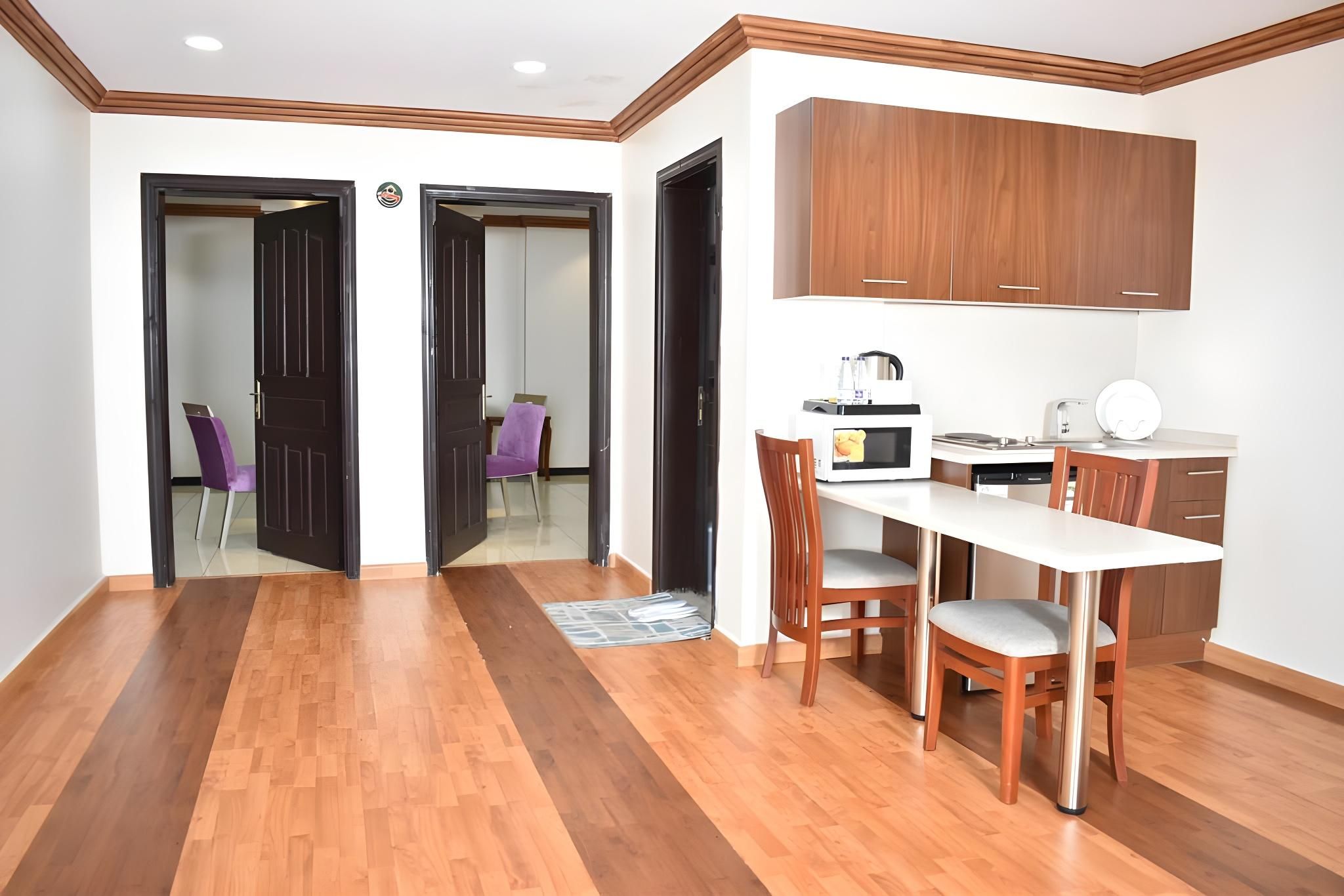 2 Bedroom and 1 Living Room