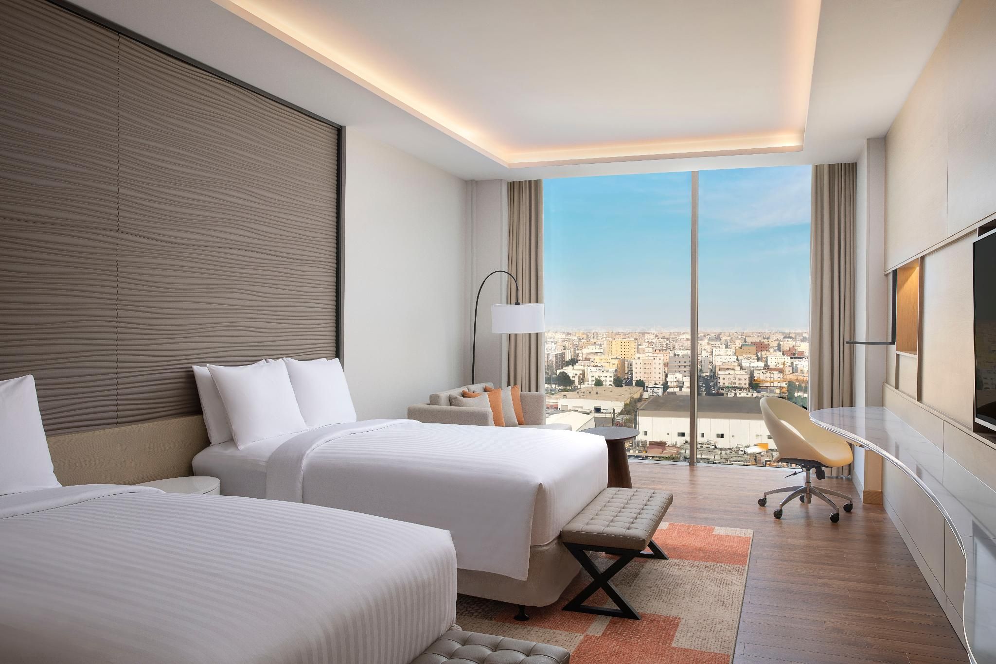 Grand Premier 2 Doubles, Guest Room, 2 Double, City View