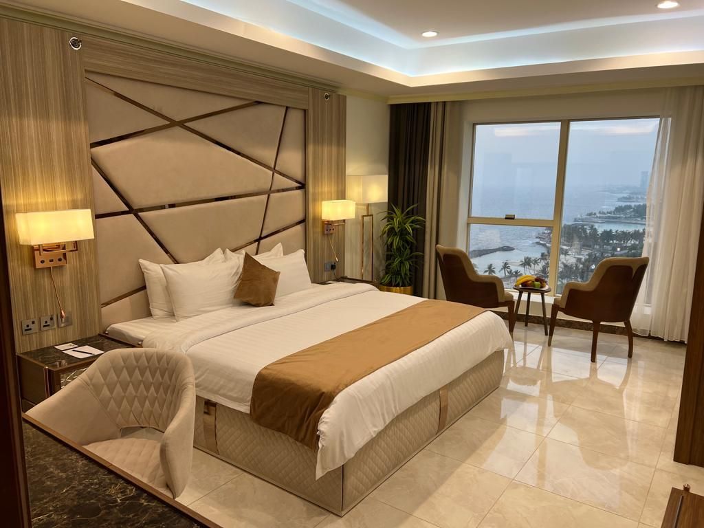 Family Room with Side Sea View