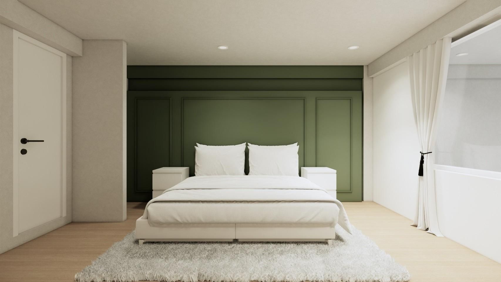 Deluxe - 1 King Bed with Patio View