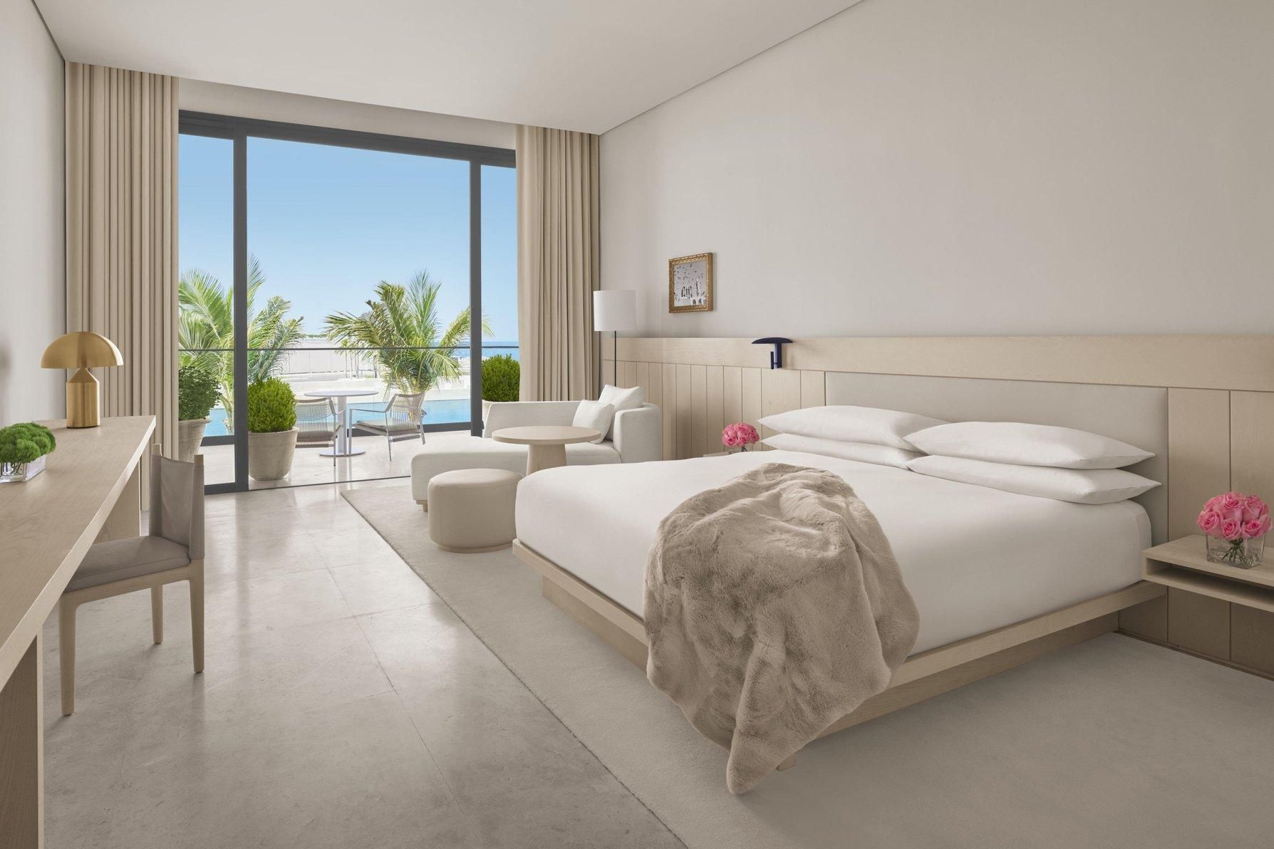 Deluxe King Sea View, Guest Room, 1 King