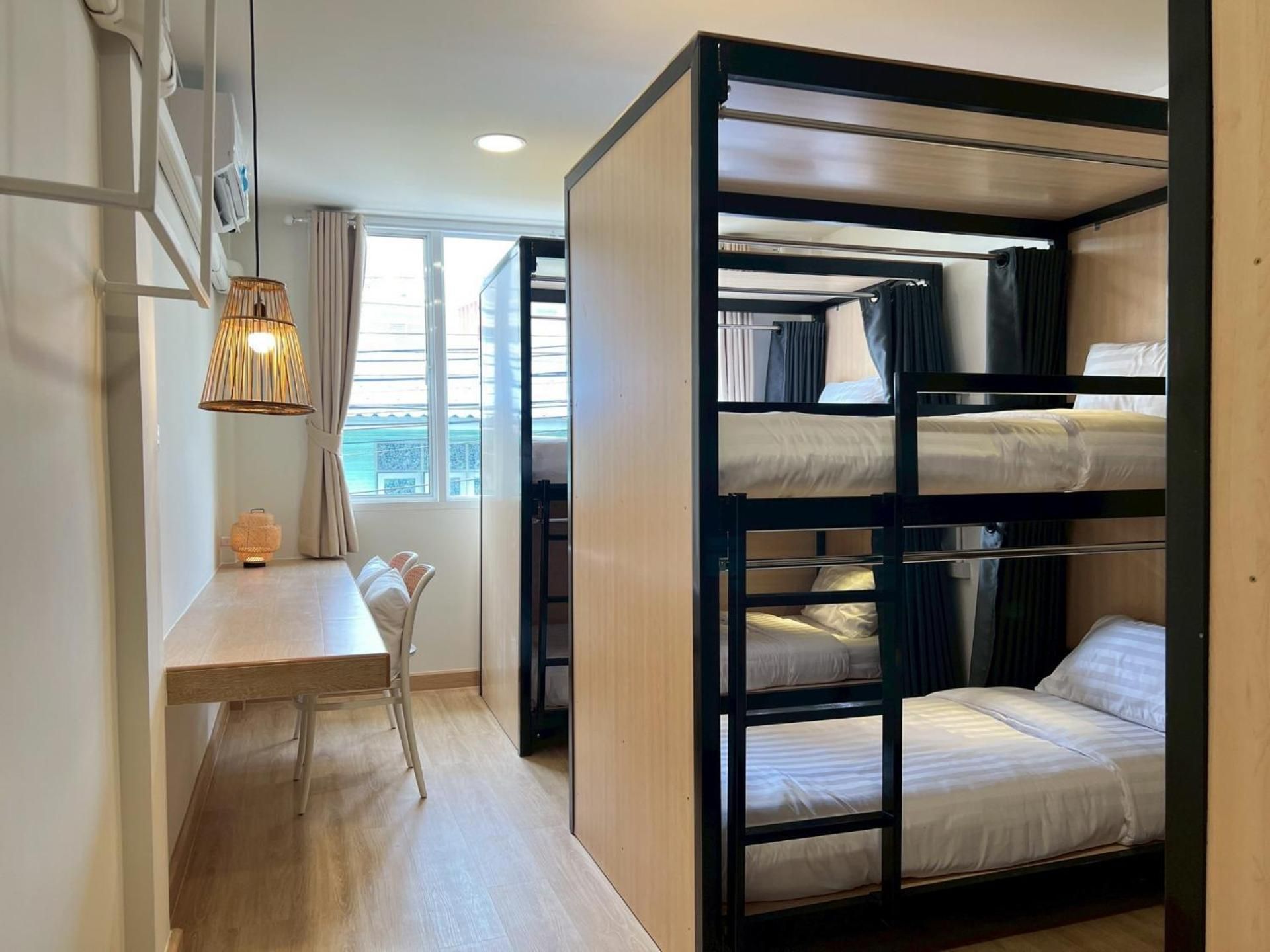 Bunk Bed in Male Dormitory Room