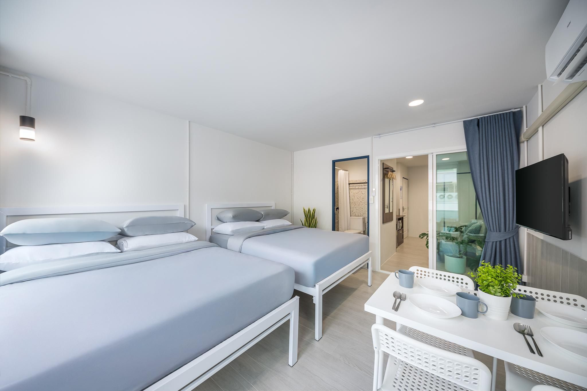 Apartment with Double Bed and Sofa Bed