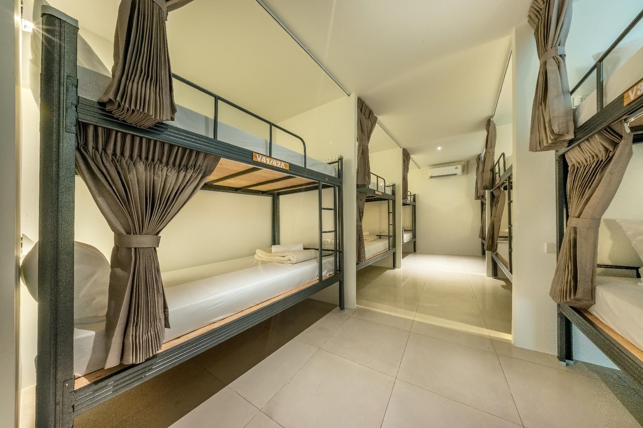 Single Bed in Female Dormitory Room