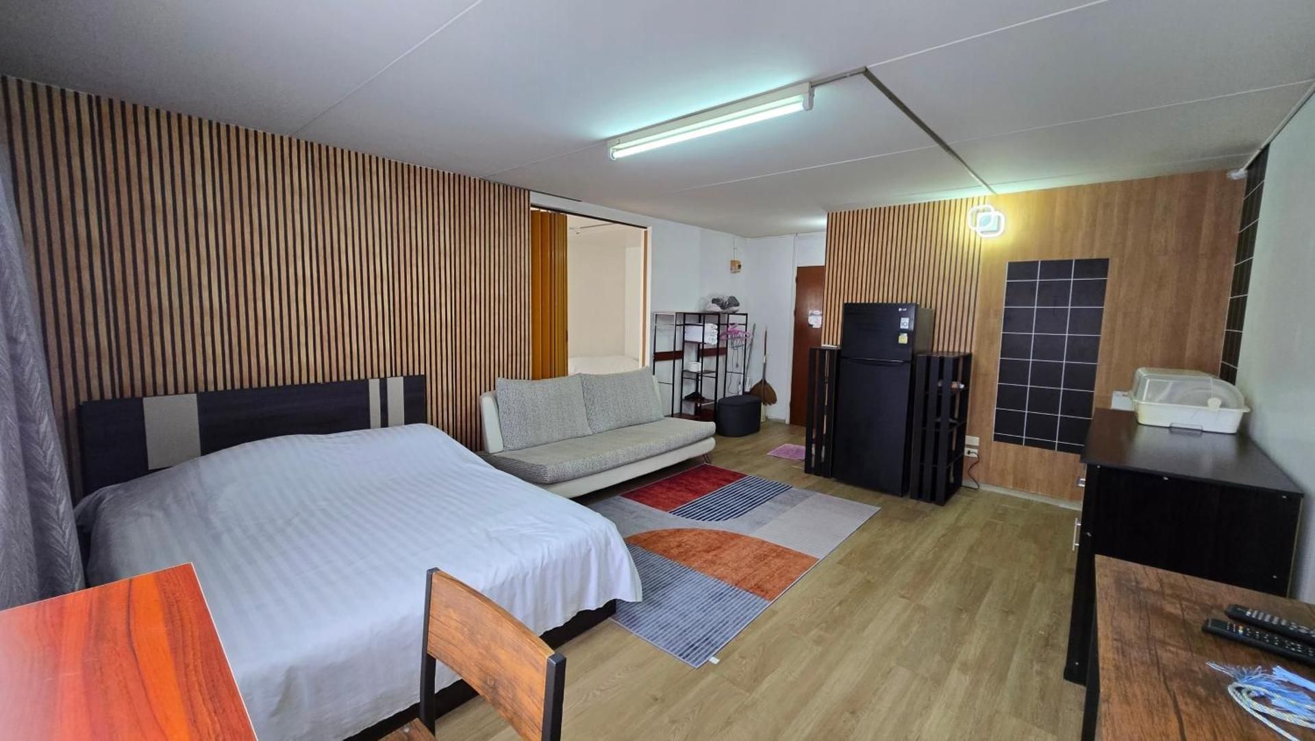 Family Room with Shared Bathroom