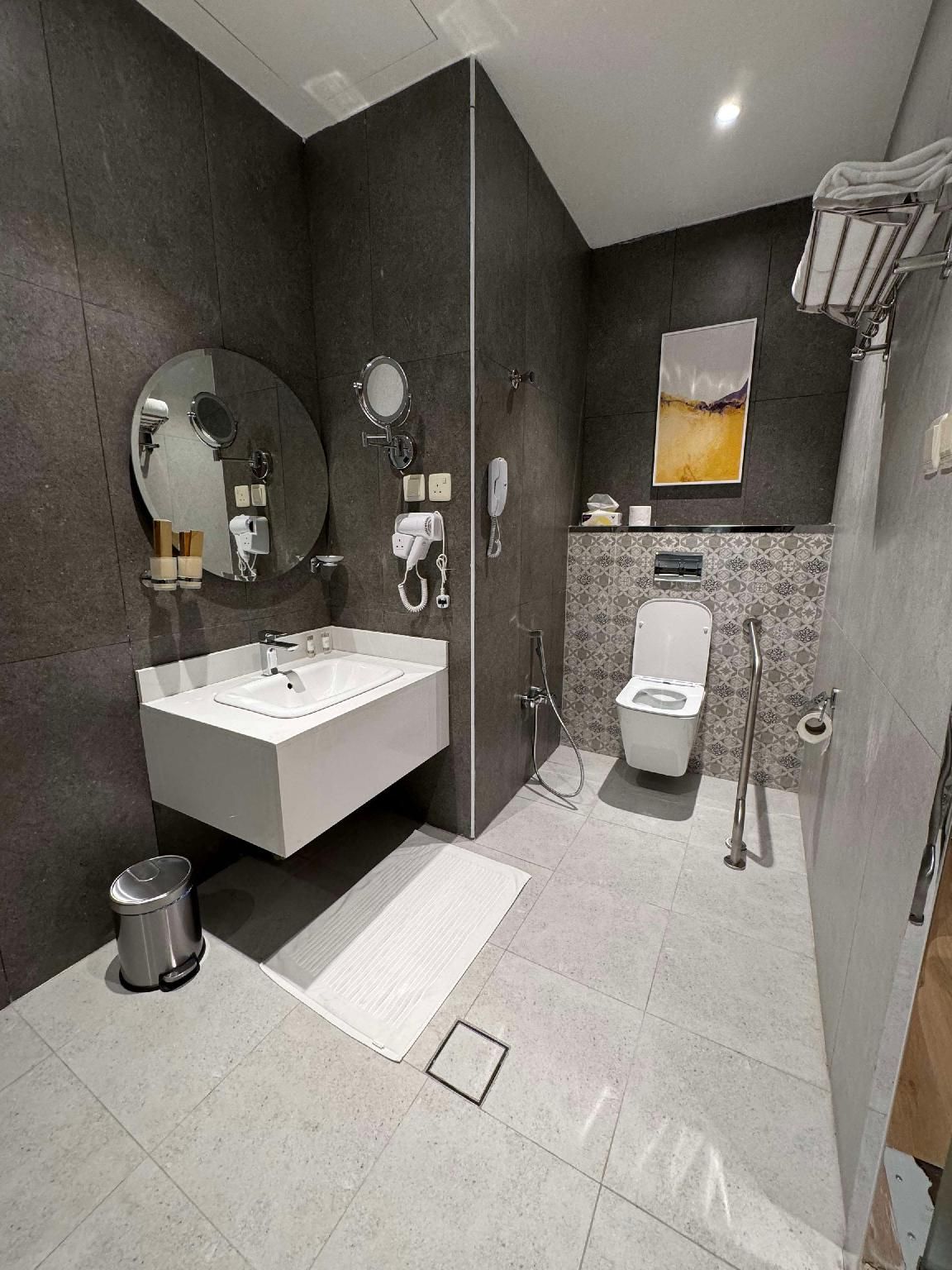 Accessibility - 1 King, Roll-in Shower, Superior Room, Air Conditioning, Nonsmoking