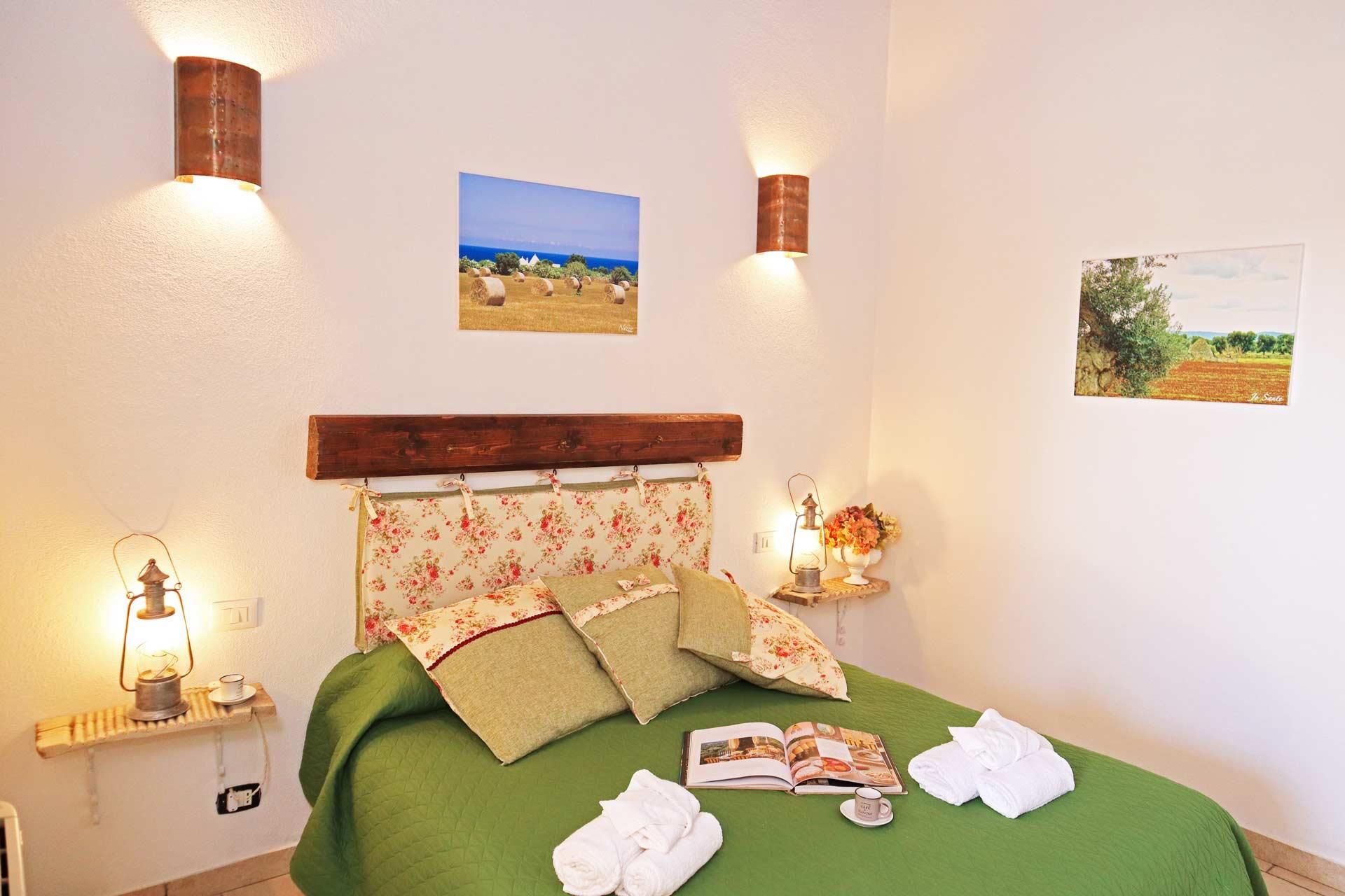 Agriturismo Masseria Alberotanza Double room pool view 2