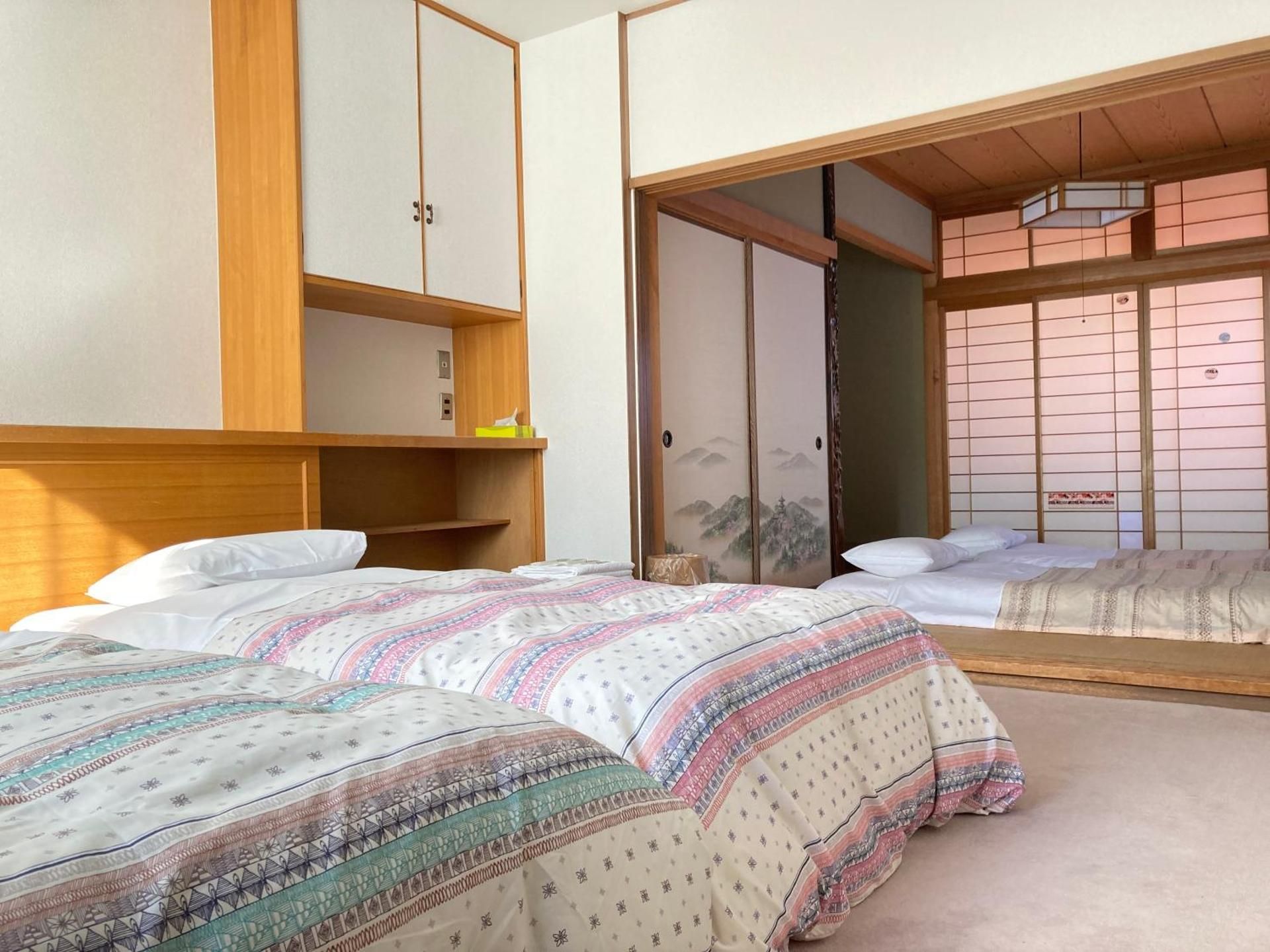 Family Room with Shared Bathroom