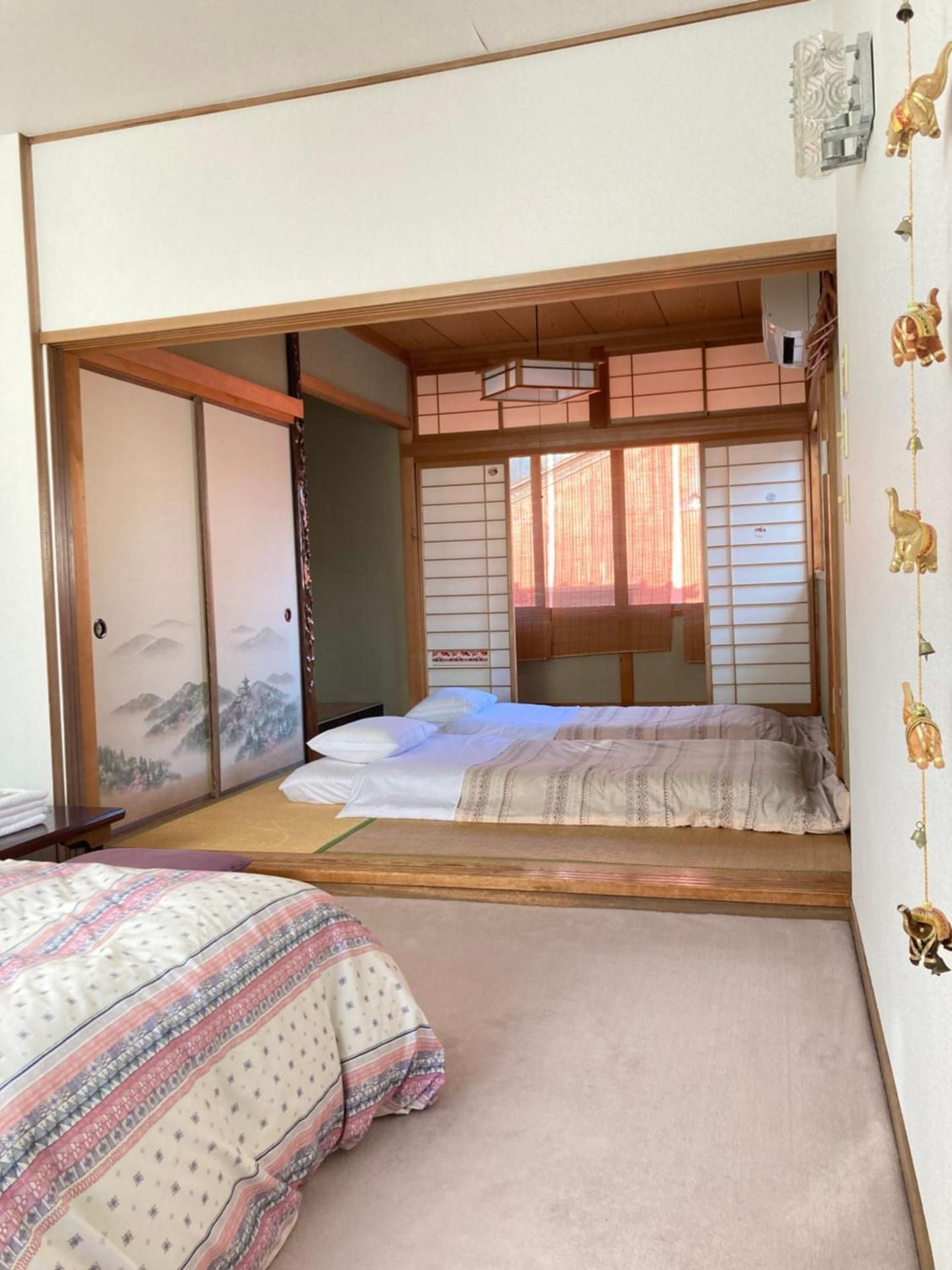 Family Room with Shared Bathroom