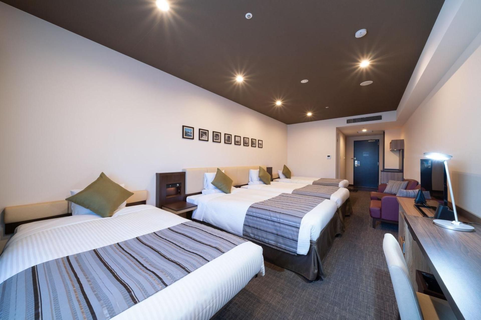 Eco Plan, Deluxe Quadruple Room, Non-Smoking, Housekeeping is Optional with Additional Cost