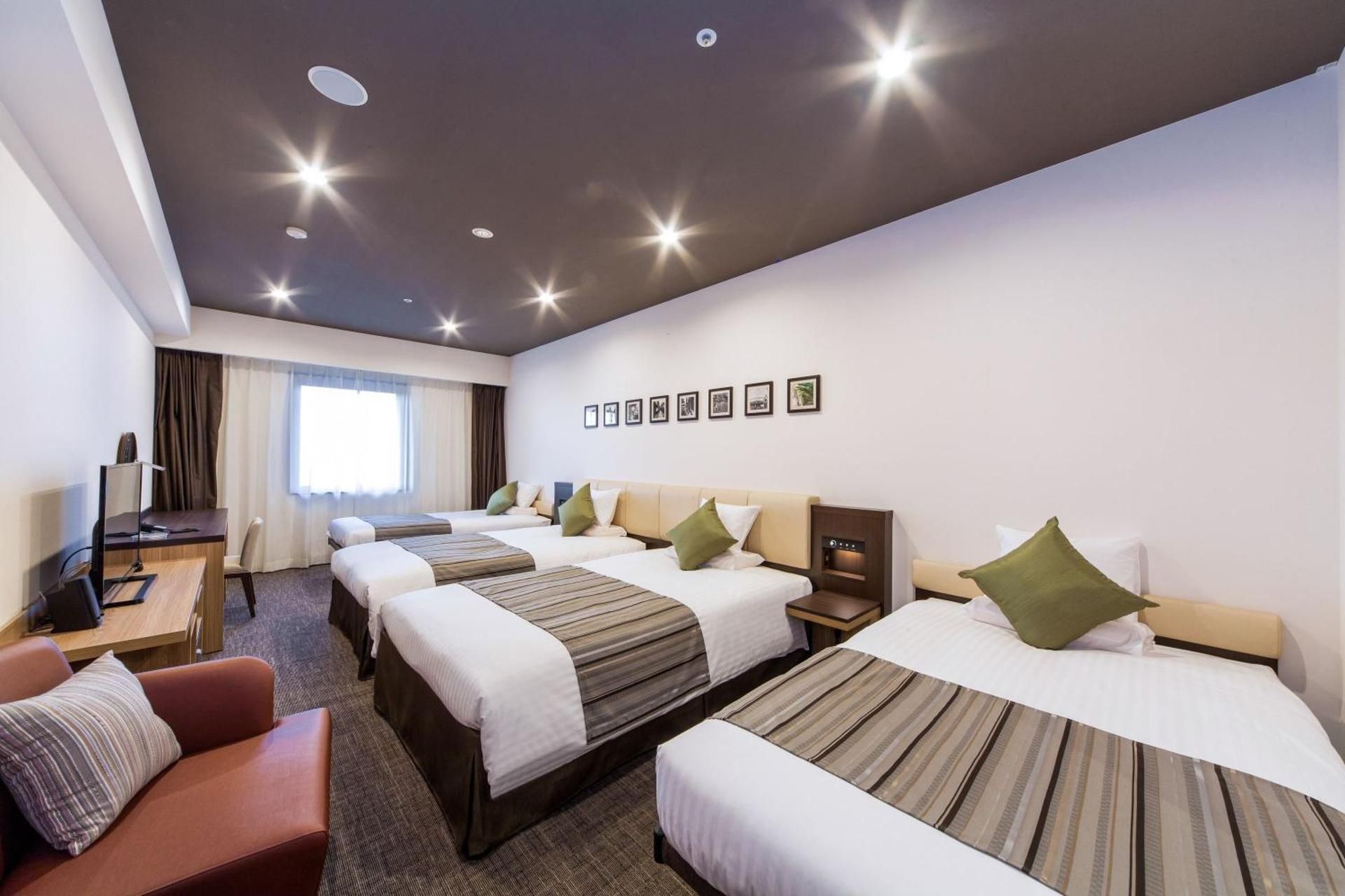 Eco Plan, Deluxe Quadruple Room, Non-Smoking, Housekeeping is Optional with Additional Cost