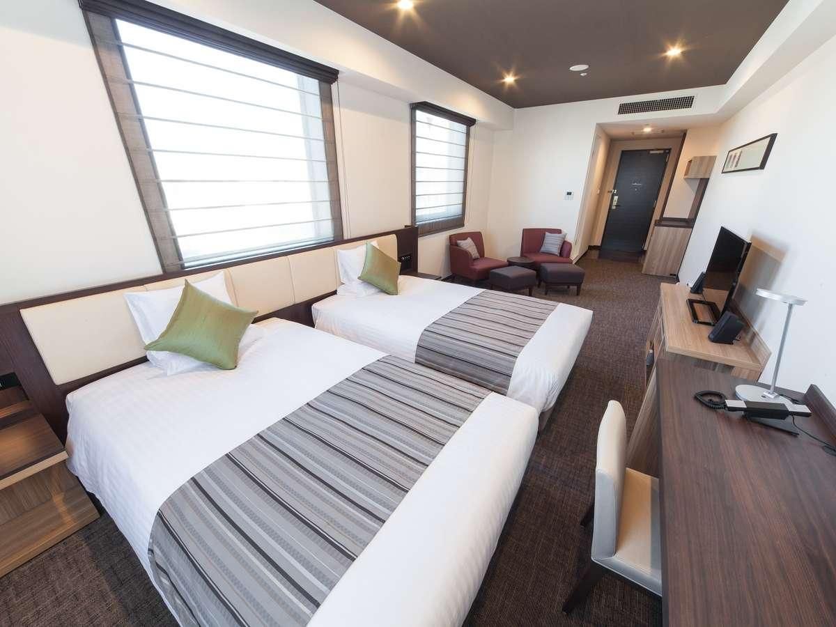 Eco Plan, Deluxe Twin Room, Non-Smoking, Housekeeping is Optional with Additional Cost