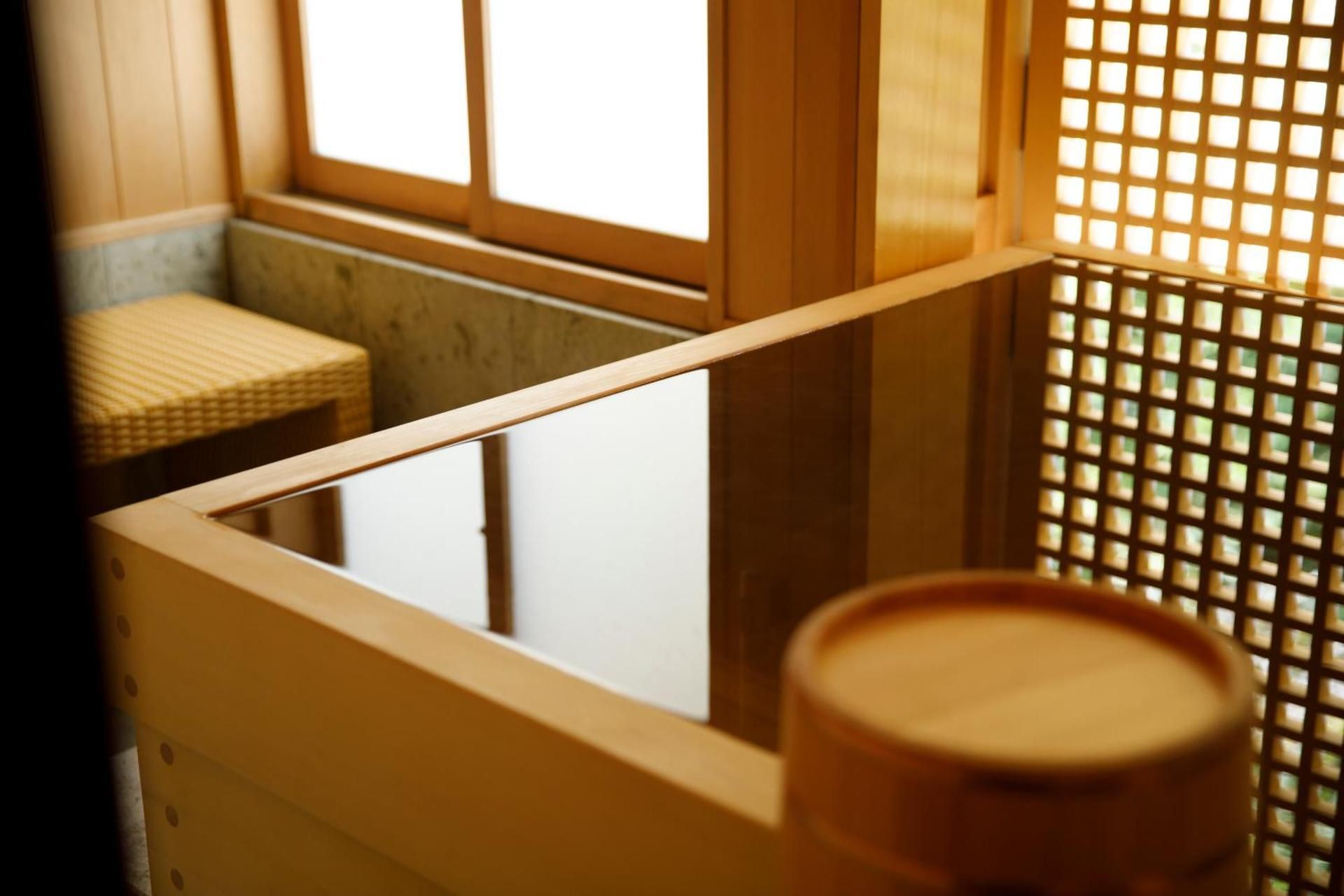 Japanese-style room with a seasonal Kaiseki dinner and Japanese breakfast