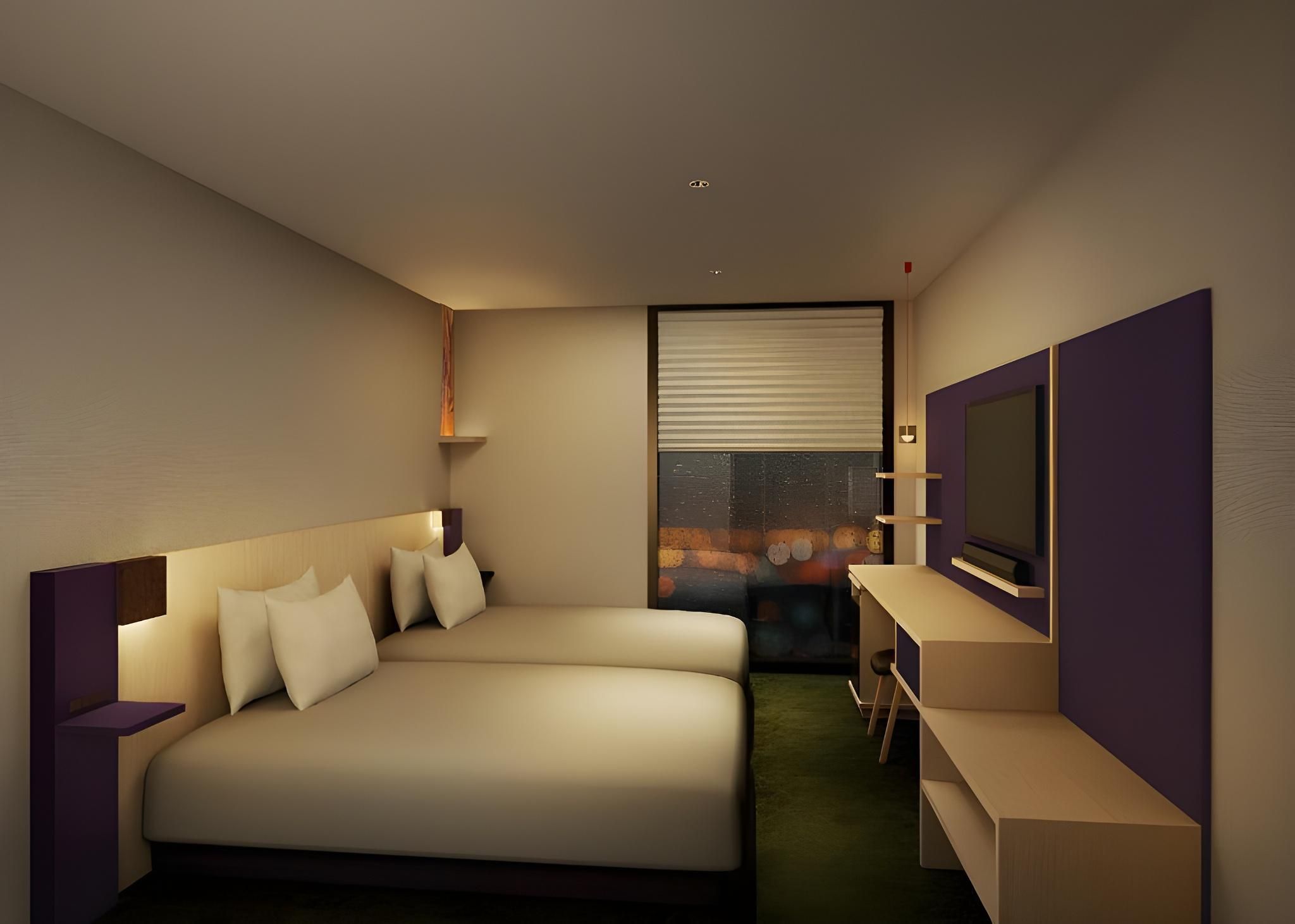 Superior - 2 Beds with Shower