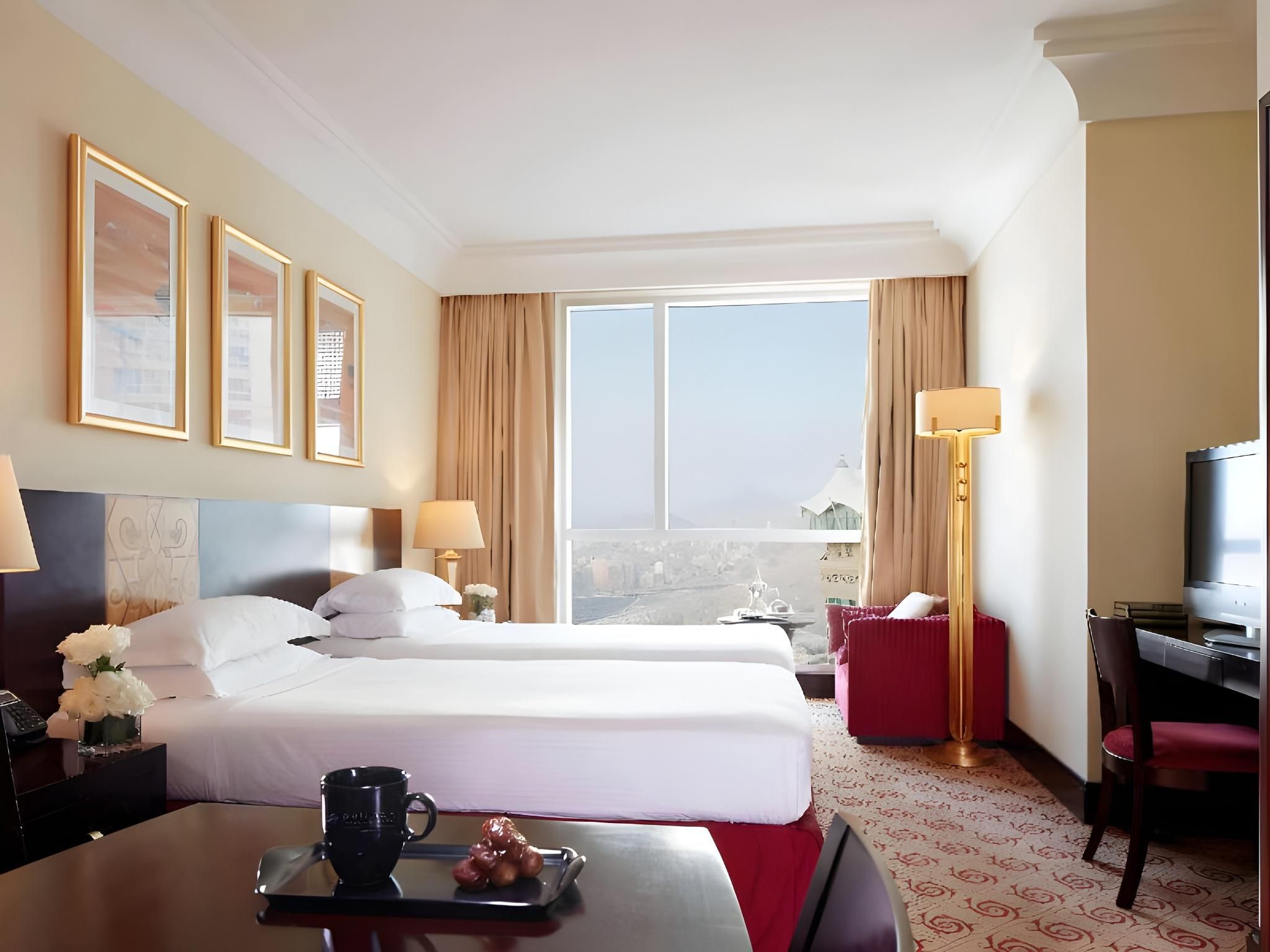 Deluxe Room, 2 Single Size Beds, Partial Kaaba View