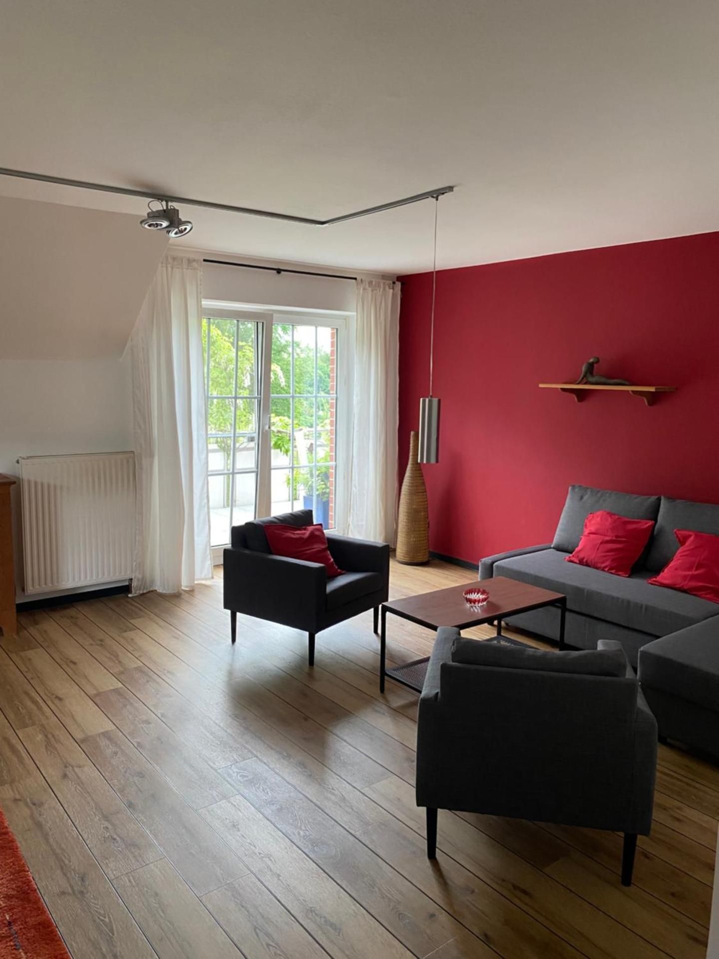 Four-Bedroom Apartment with Balcony