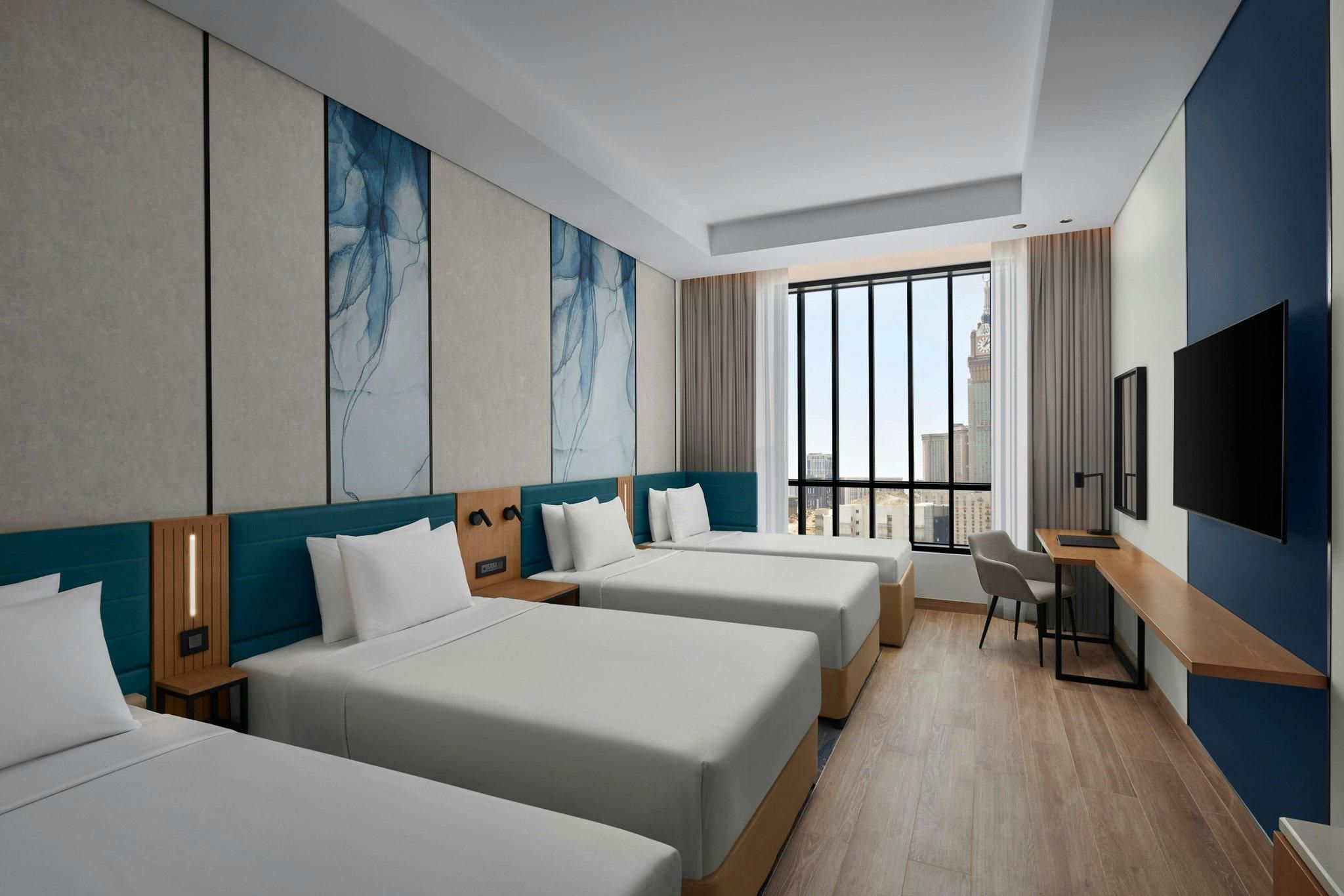 Premium Quad, Guest Room, 4 Twin